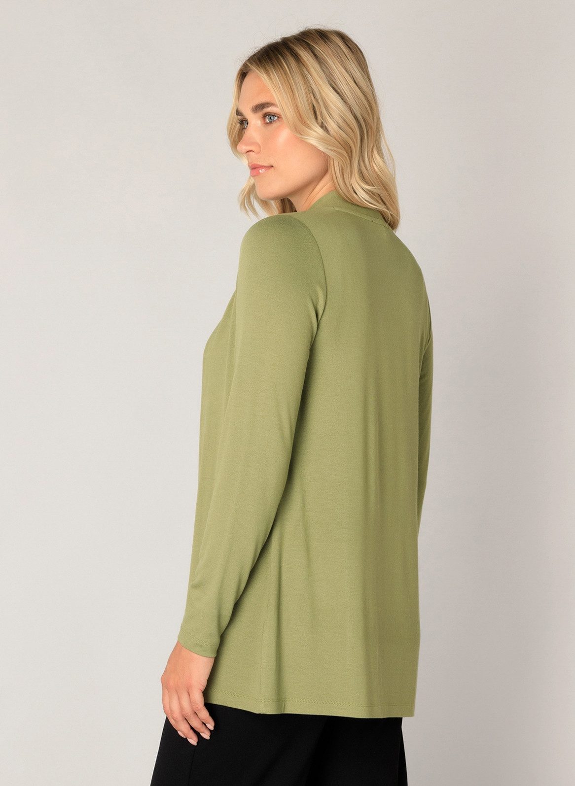 Base Level Strickjacke Yayla In elastischem Feinstrick günstig online kaufen
