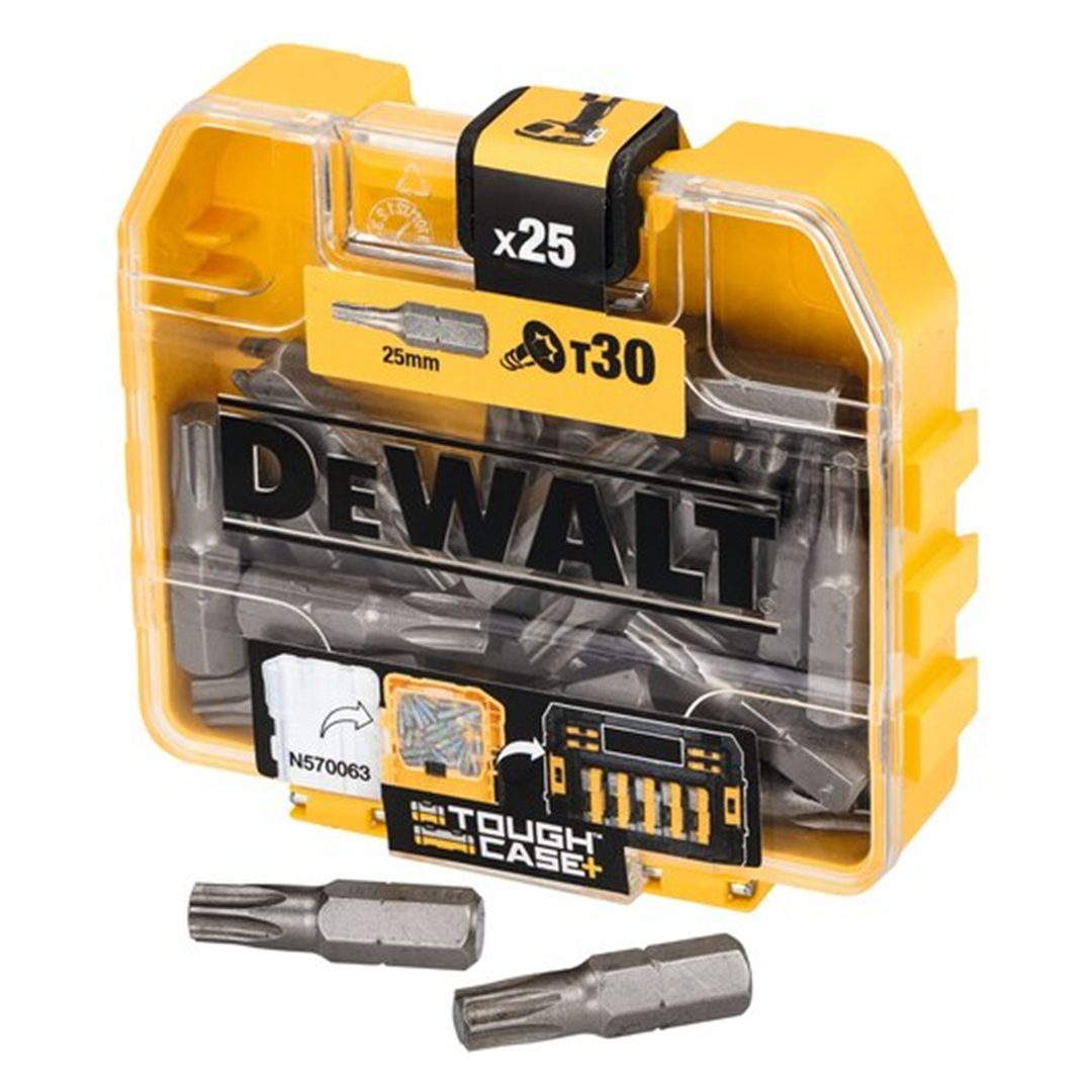 Stanley by Black & Decker Bit-Set DeWalt Bitbox mit 25 Bits I Torx 30