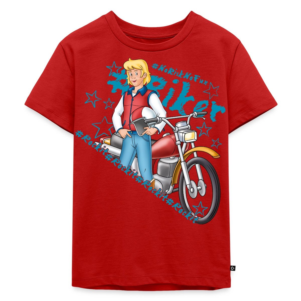 Spreadshirt T-Shirt Bibi Und Tina Freddy Biker Rock It Kinder Premium T-Shirt (1-tlg)
