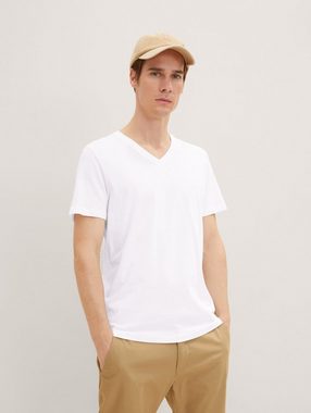 TOM TAILOR T-Shirt Basic T-Shirts im Viererpack