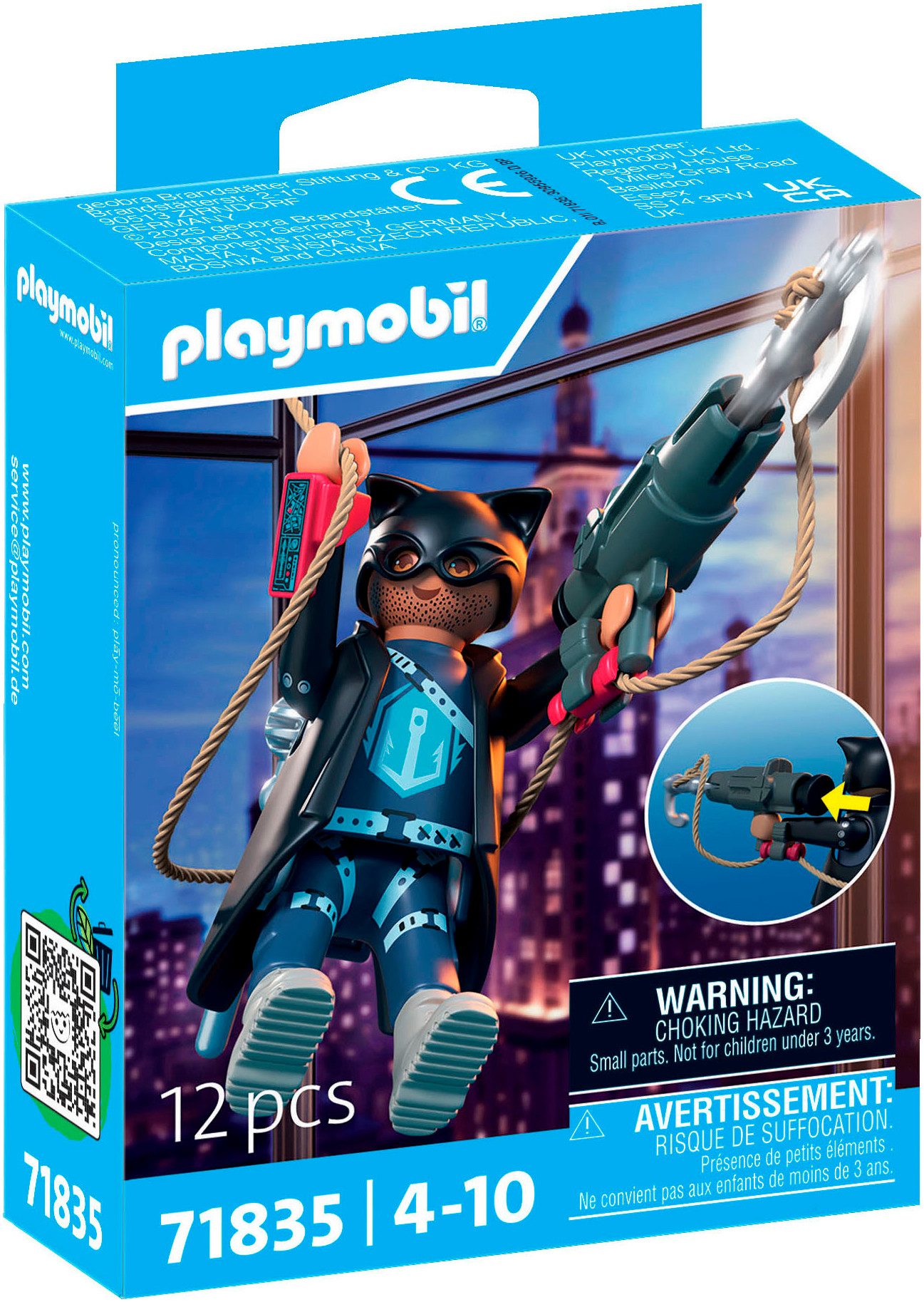 Playmobil® Schatten-Held (71835), Heroes Konstruktions-Spielset, (12 St) günstig online kaufen