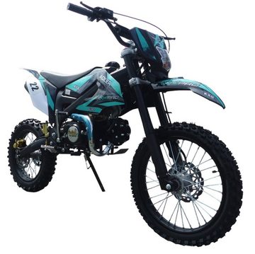 KXD Dirt-Bike 140cc Dirtbike Cross Bike Pitbike KXD 612 E-Start 17/14 Zoll Licht