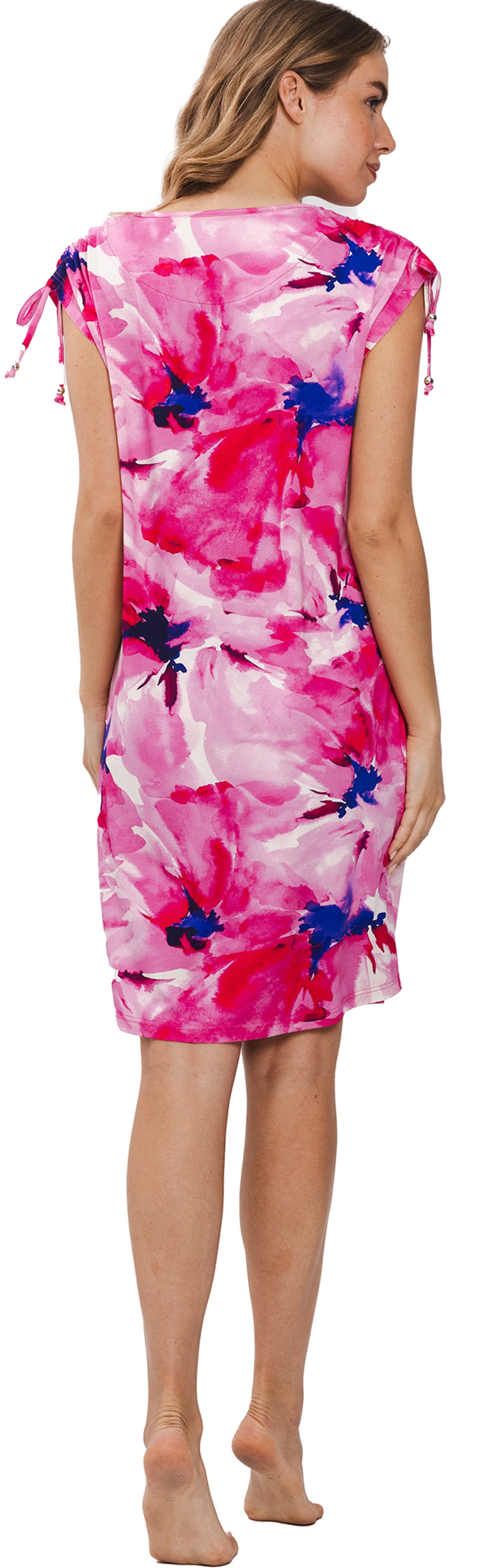 Pastunette Strandkleid Damen Sommerkleid ohne Arm (1-tlg) Modisches Design