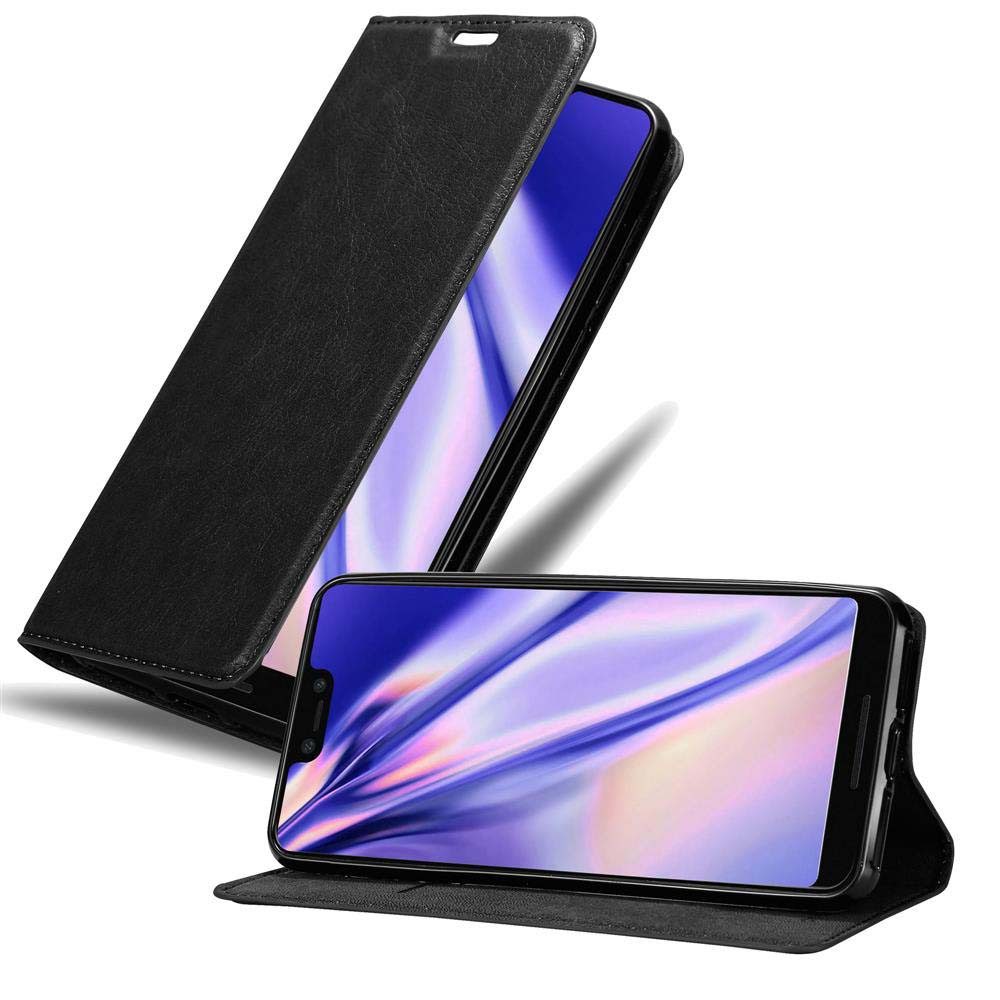 Cadorabo Handyhülle für Google PIXEL 3 XL Hülle Google PIXEL 3 XL, Hülle Schutzhülle mit Standfunktion, Magnetverschluss und Kartenfach
