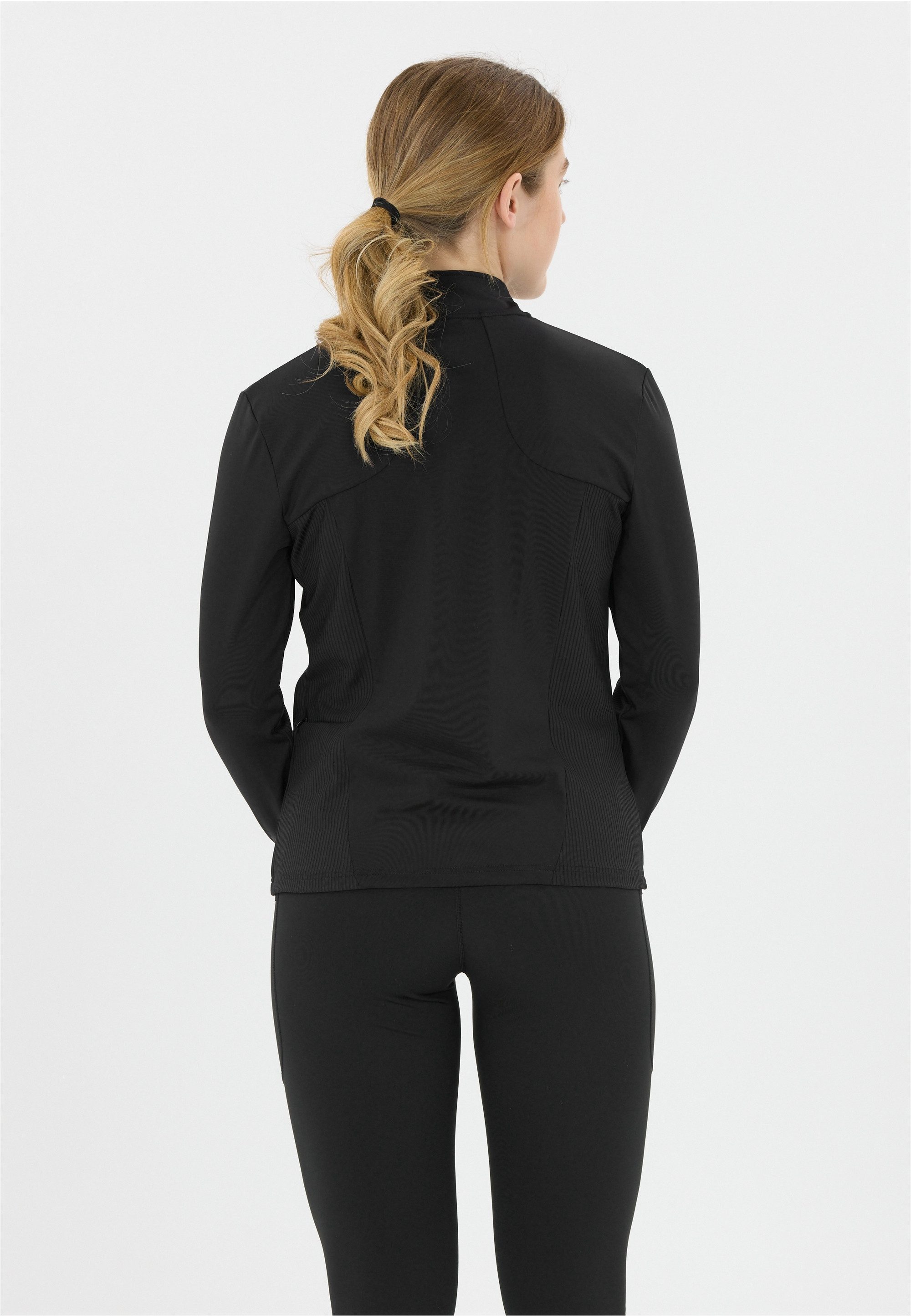 ENDURANCE Trainingsjacke Pulasan mit integrierten Daumenschlaufen