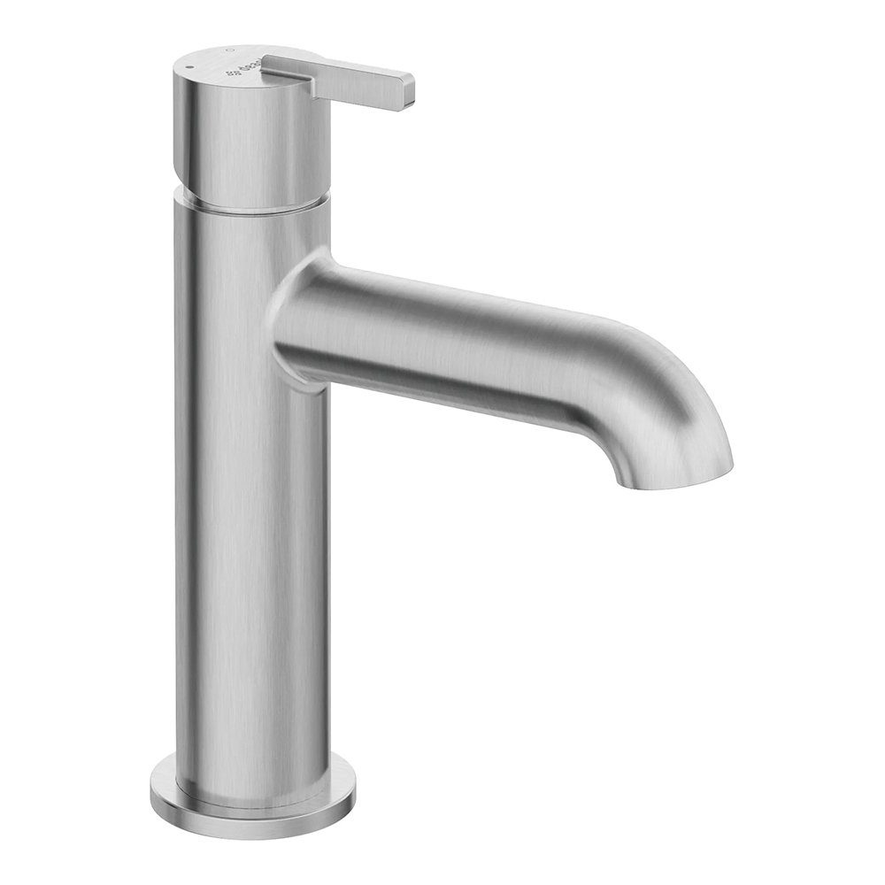 Lomadox Waschtischarmatur SILIA-30 Waschtischarmatur, Edelstahl gebürstet