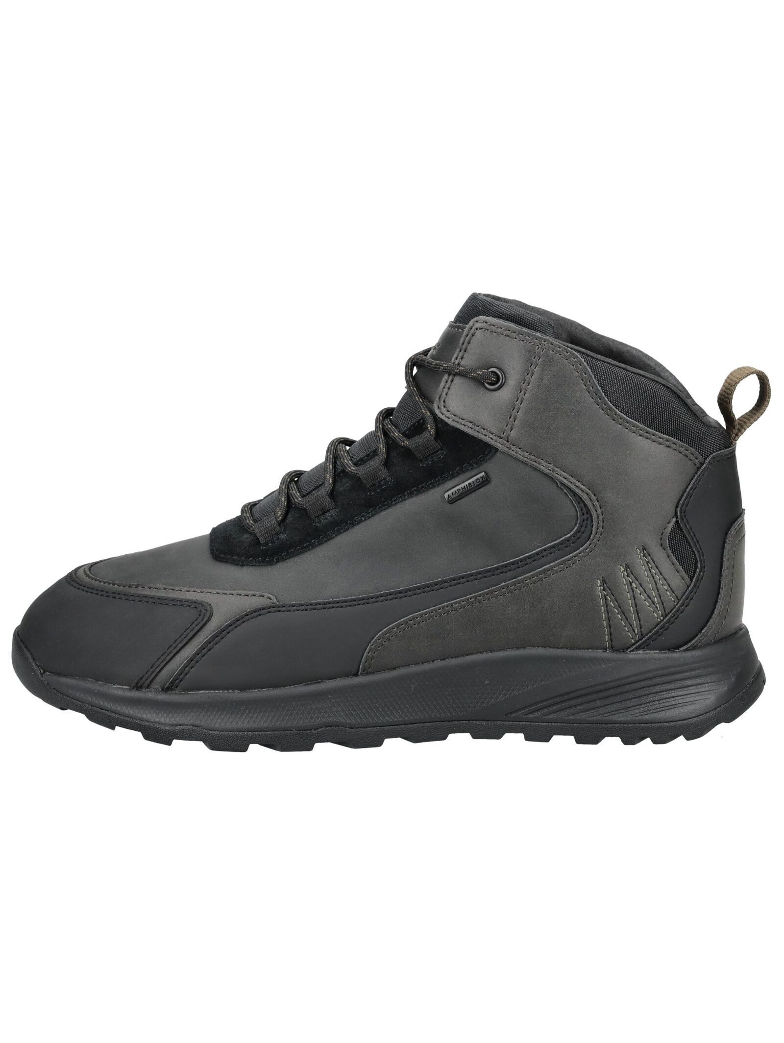 Geox Geox Stiefelette Lederimitat/Textil Schnürstiefelette