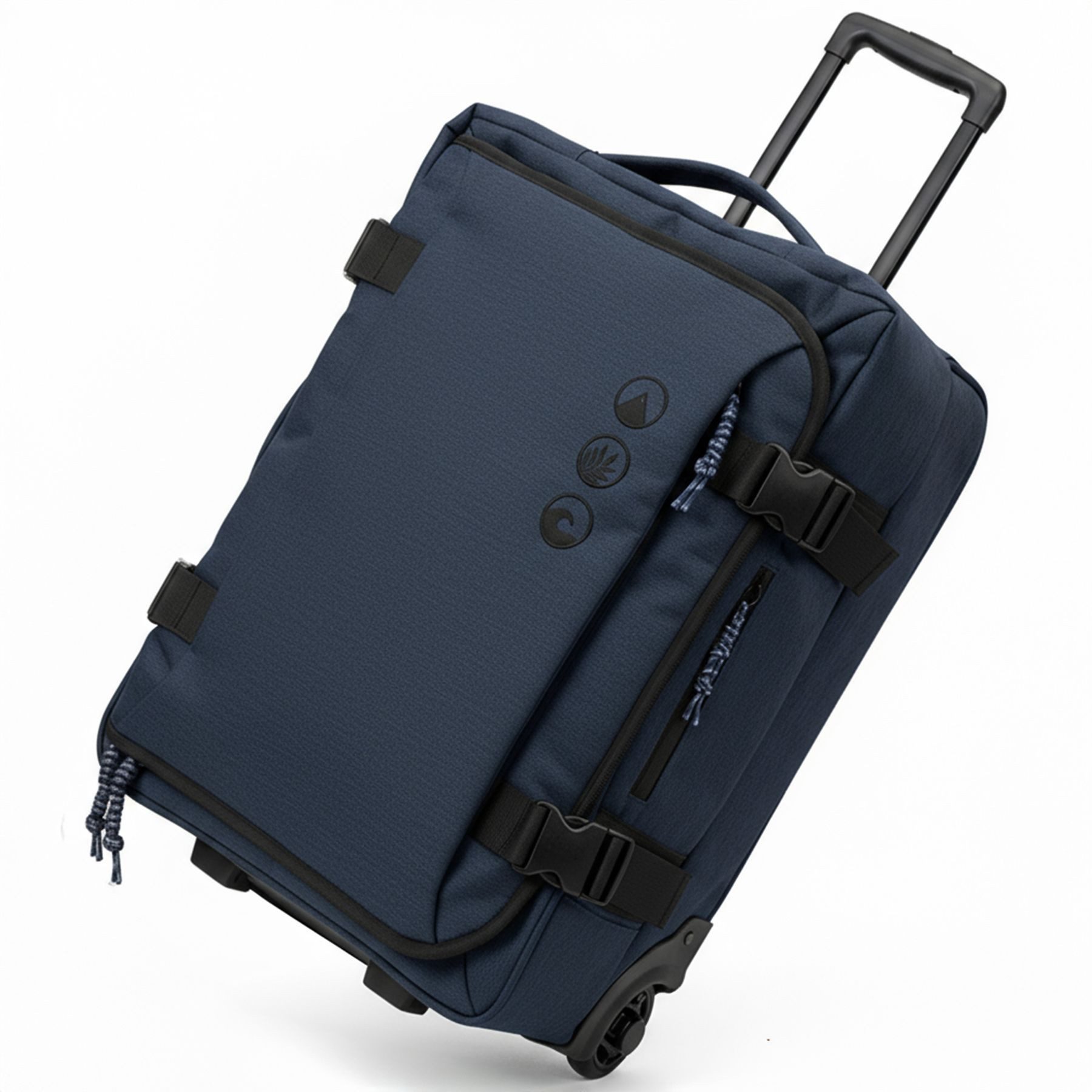 SONS OF ALOHA Koffer Handgepäck Roll Koffer 55 cm Trolley mit Rollen, Handgepäck Roll Koffer 2 Rollen, Trolley aus Plastikflaschen