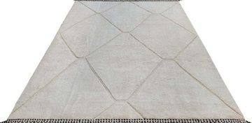 Designteppich Berber Marrocon 237x316 Handgeknüpfter Moderner Orientteppich, Nain Trading, rechteckig, Höhe: 20 mm