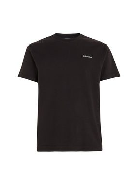 Calvin Klein T-Shirt Micro Logo aus dickem Winterjersey