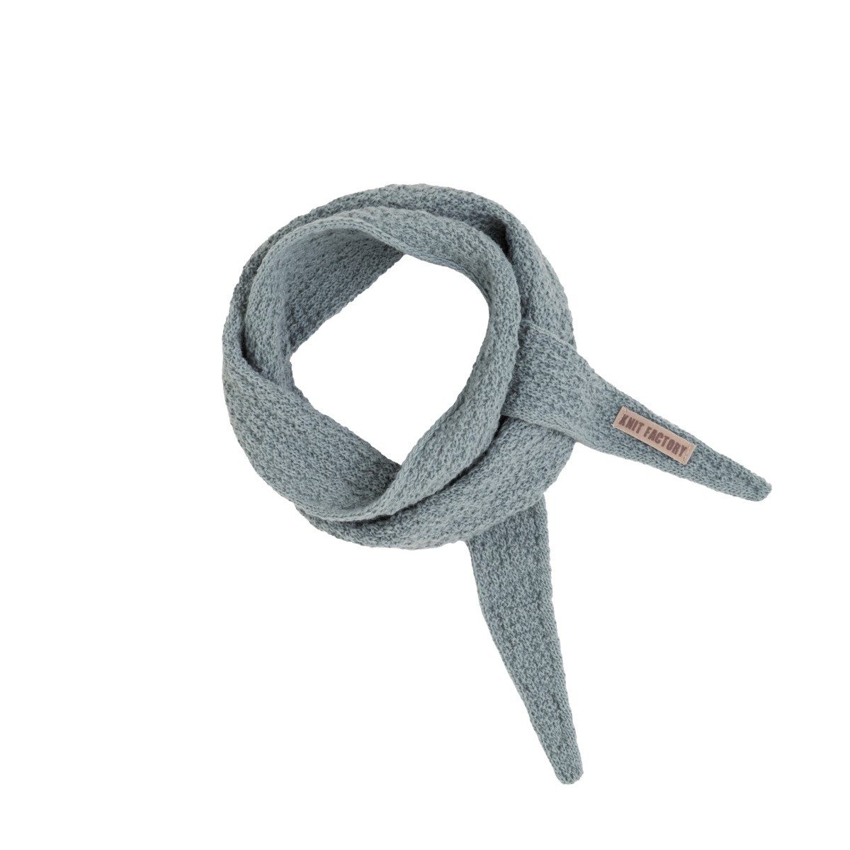 Knit Factory Strickschal Sana Mini Stone Green Grün, (1-St), Modell Sana, für Herbst, Winter