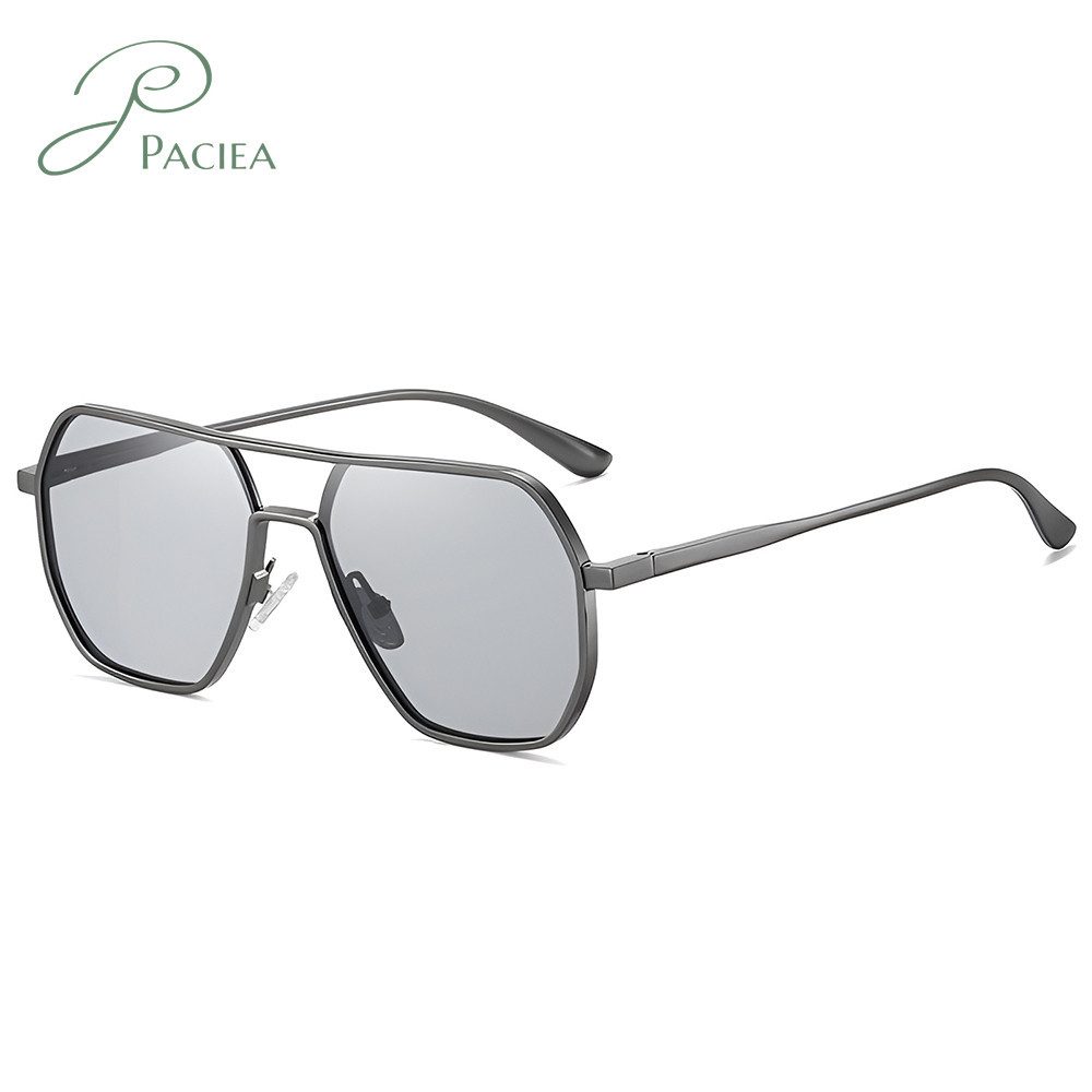 Sonnenbrille Herren Metallrahmen UV Schutz Outdoor Fahrer