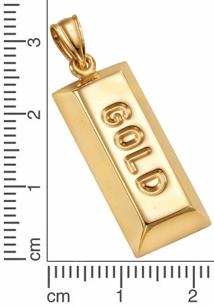 Firetti Kettenanhänger Schmuck Geschenk Gold 333 Halsschmuck Anhänger Halskette Barren