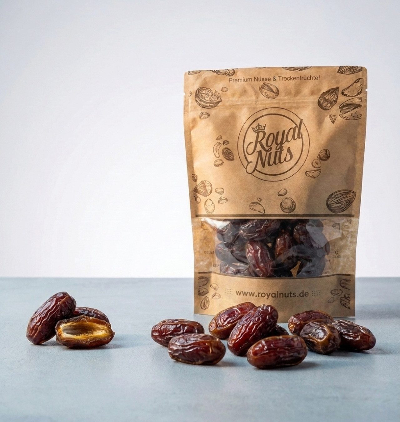 Royalnuts Genuss GmbH Nüsse 1000g Medjool Datteln, Royalnuts