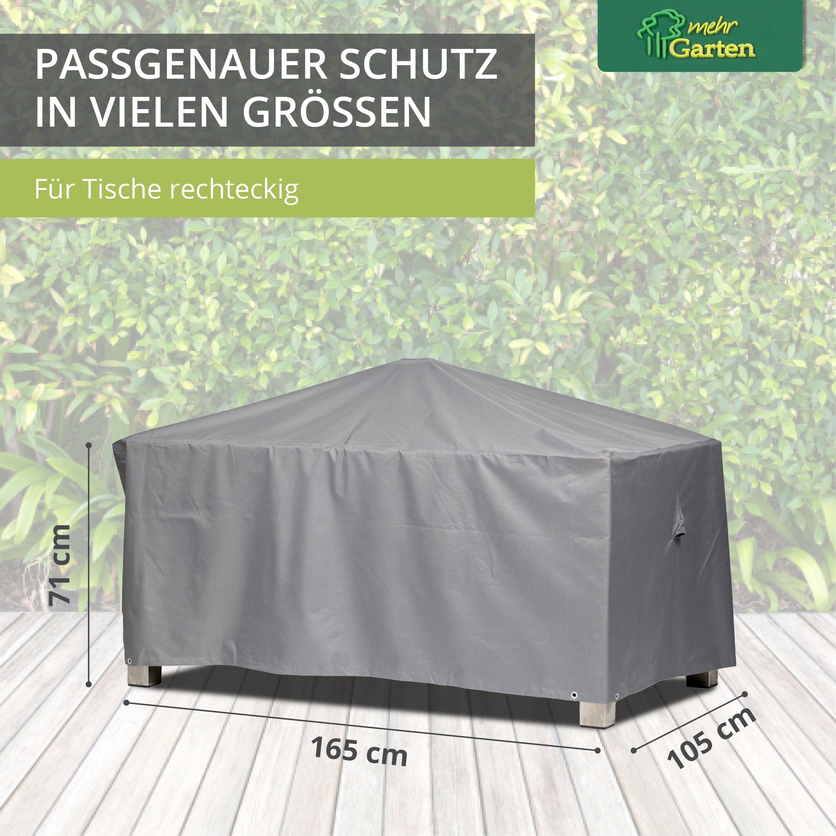 mehr Garten Gartenmöbel-Schutzhülle Premium, Premium Gartentisch-Schutzhüll günstig online kaufen