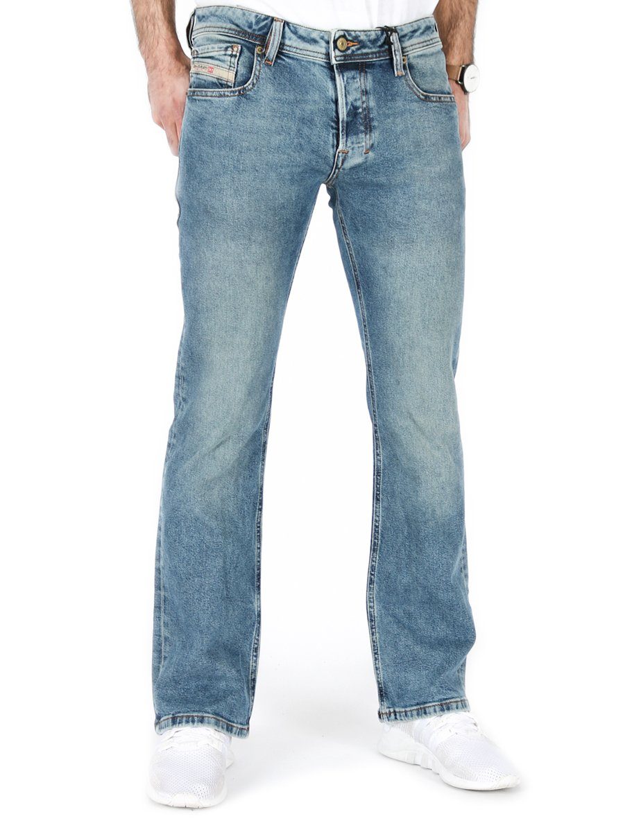 Diesel Bootcut-Jeans Regular Fit Bootcut Stretch Hose - Zatiny RM011