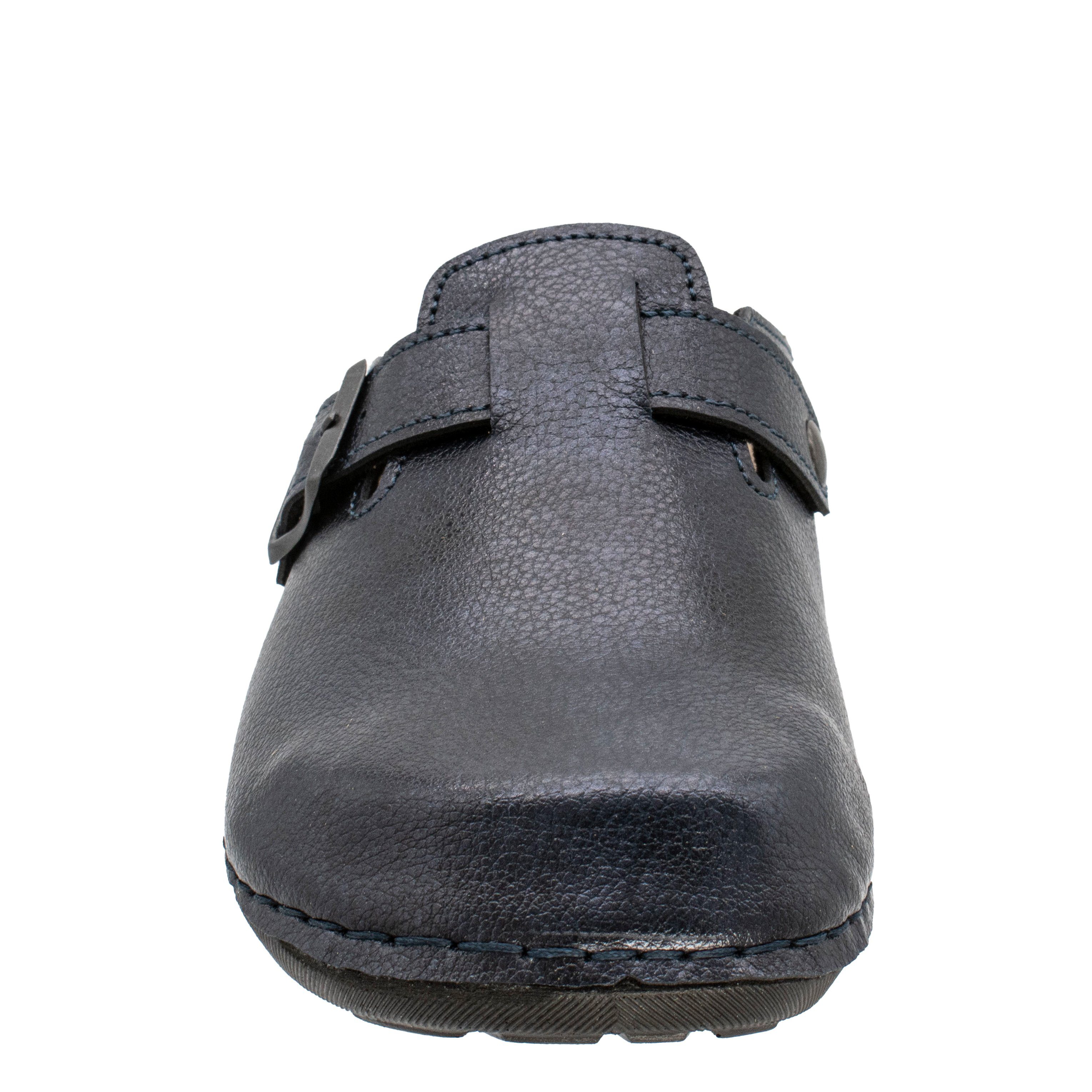 Fischer-Markenschuh Michaela Clog aus Nappan (Lederiminat), Weite G, herausnehmbares Fußbett aus Leder – Bild 4 von 5