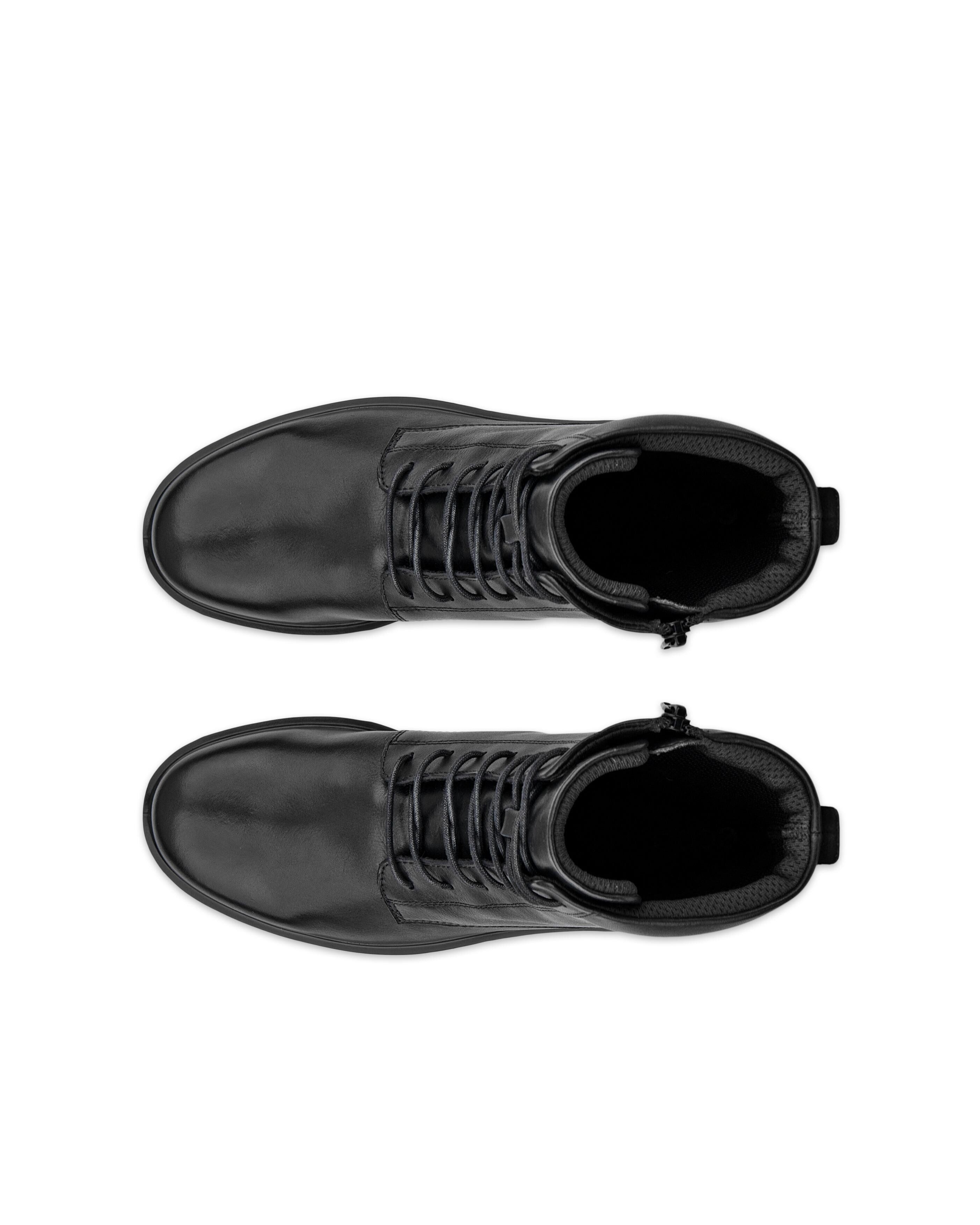 Ecco METROPOLE VIENNA Schnürstiefelette Schnürboots, Klassik-Stiefelette mit Dual-Fit-Innensohle