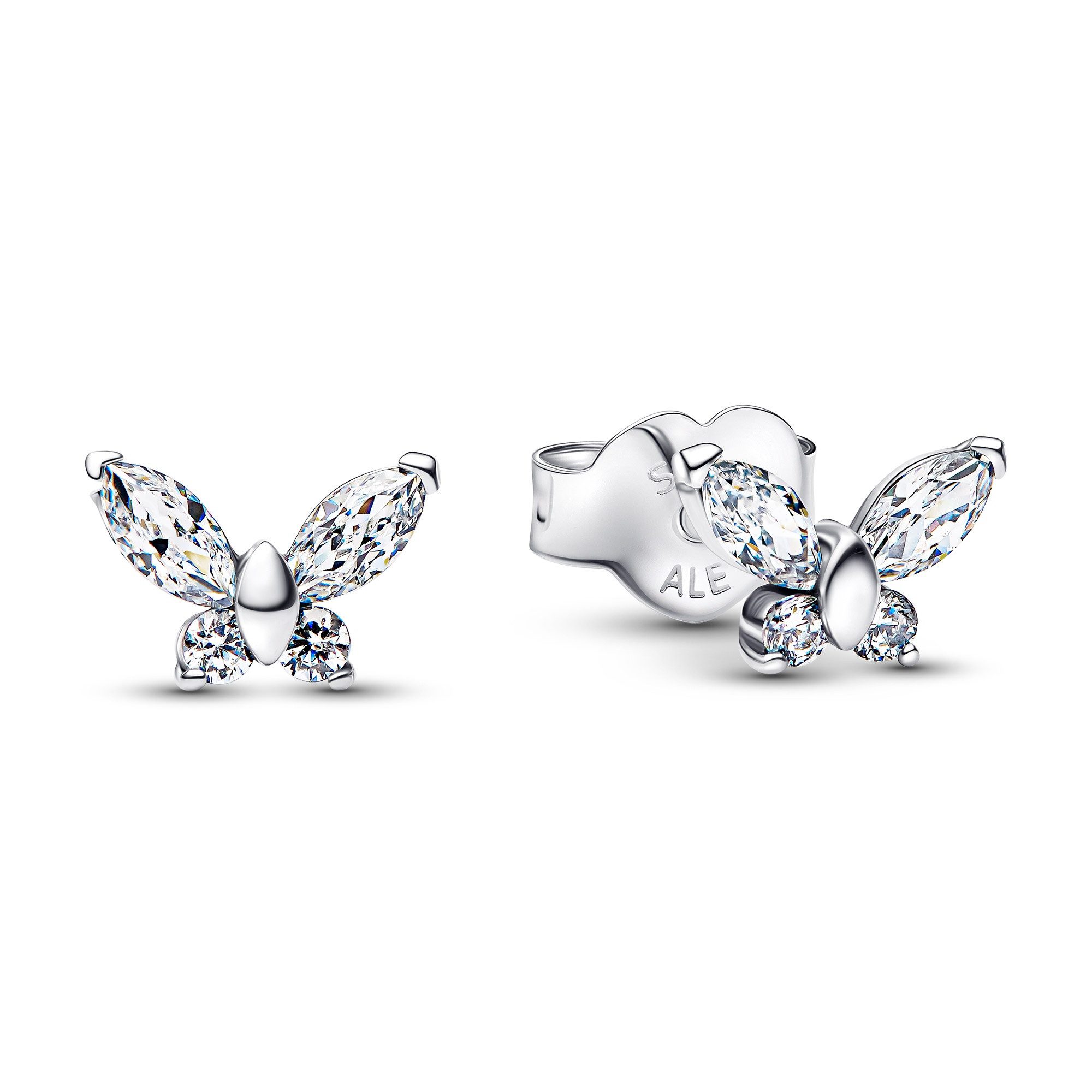 Pandora Paar Ohrstecker Damen-Silber günstig online kaufen