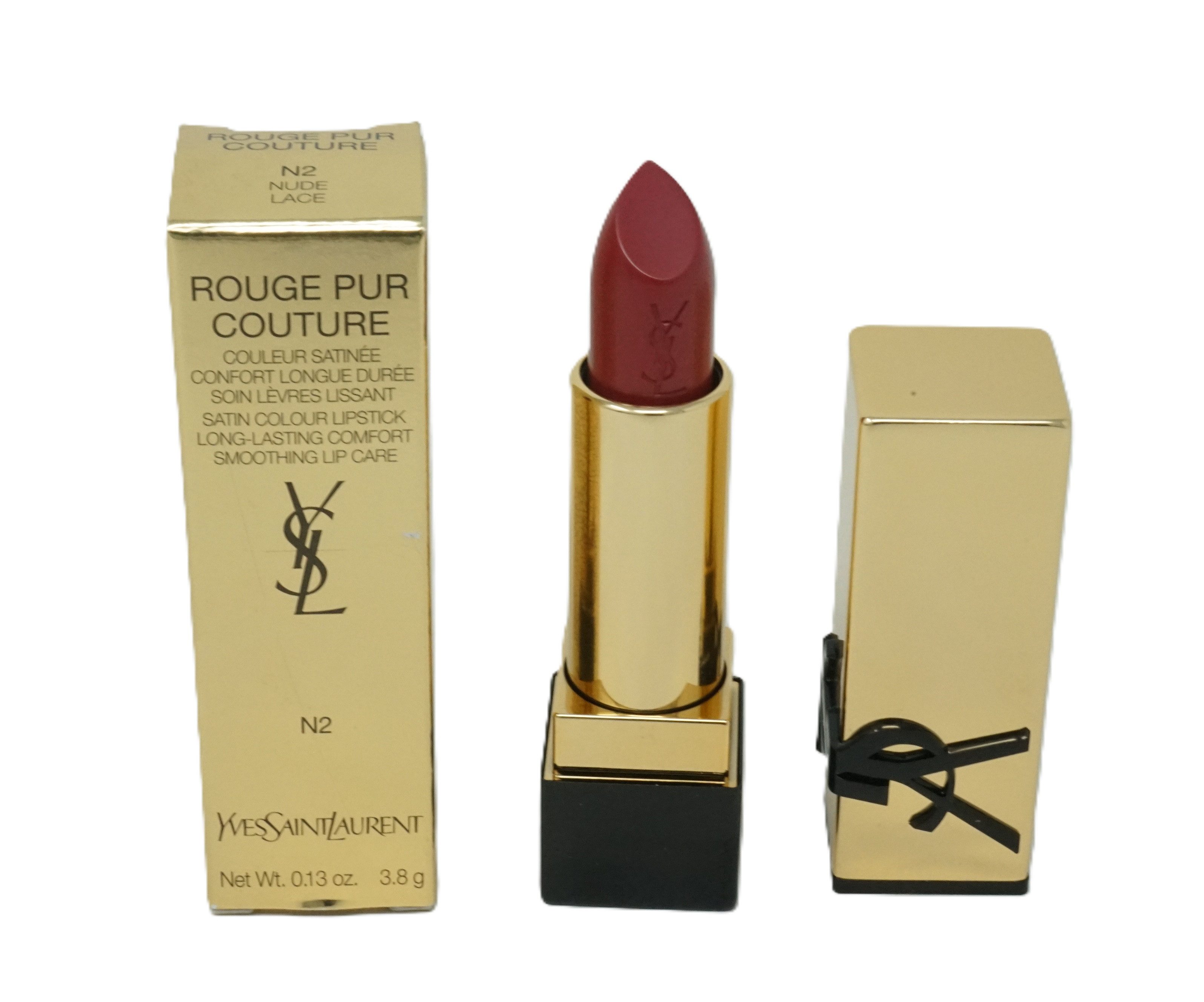 YVES SAINT LAURENT Lippenstift Yves Saint Laurent Rouge pur courture N2 Nude Lace 3,8g