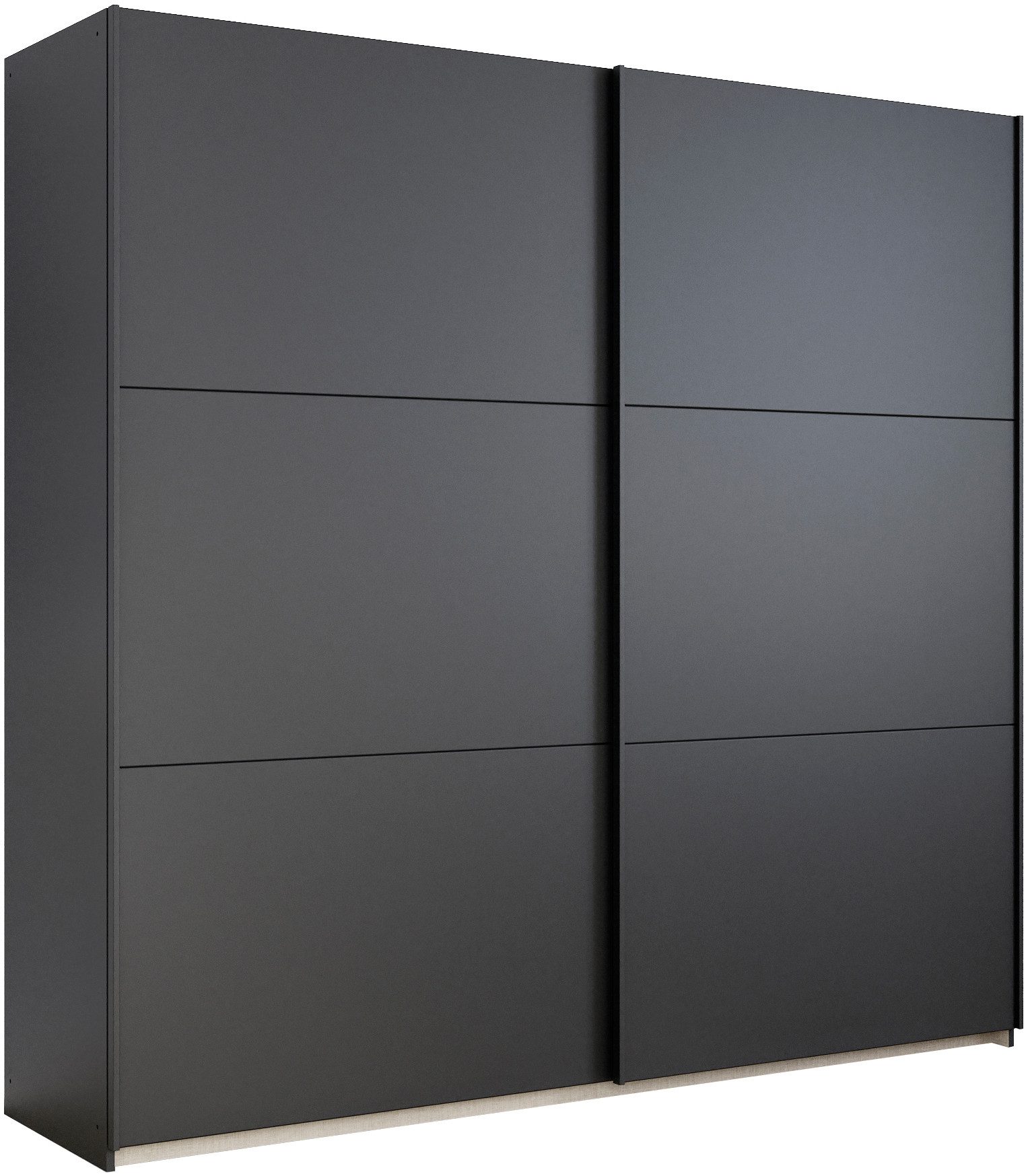 rauch Schwebetürenschrank Kleiderschrank Drehtürenschrank Schrank Garderobe KRONACH (in 3 Ausstattungen BASIC/CLASSIC/PREMIUM, Breiten 131/175/218/261 cm) optional ohne, mit 1 oder 2 Spiegel, viel Stauraum MADE IN GERMANY