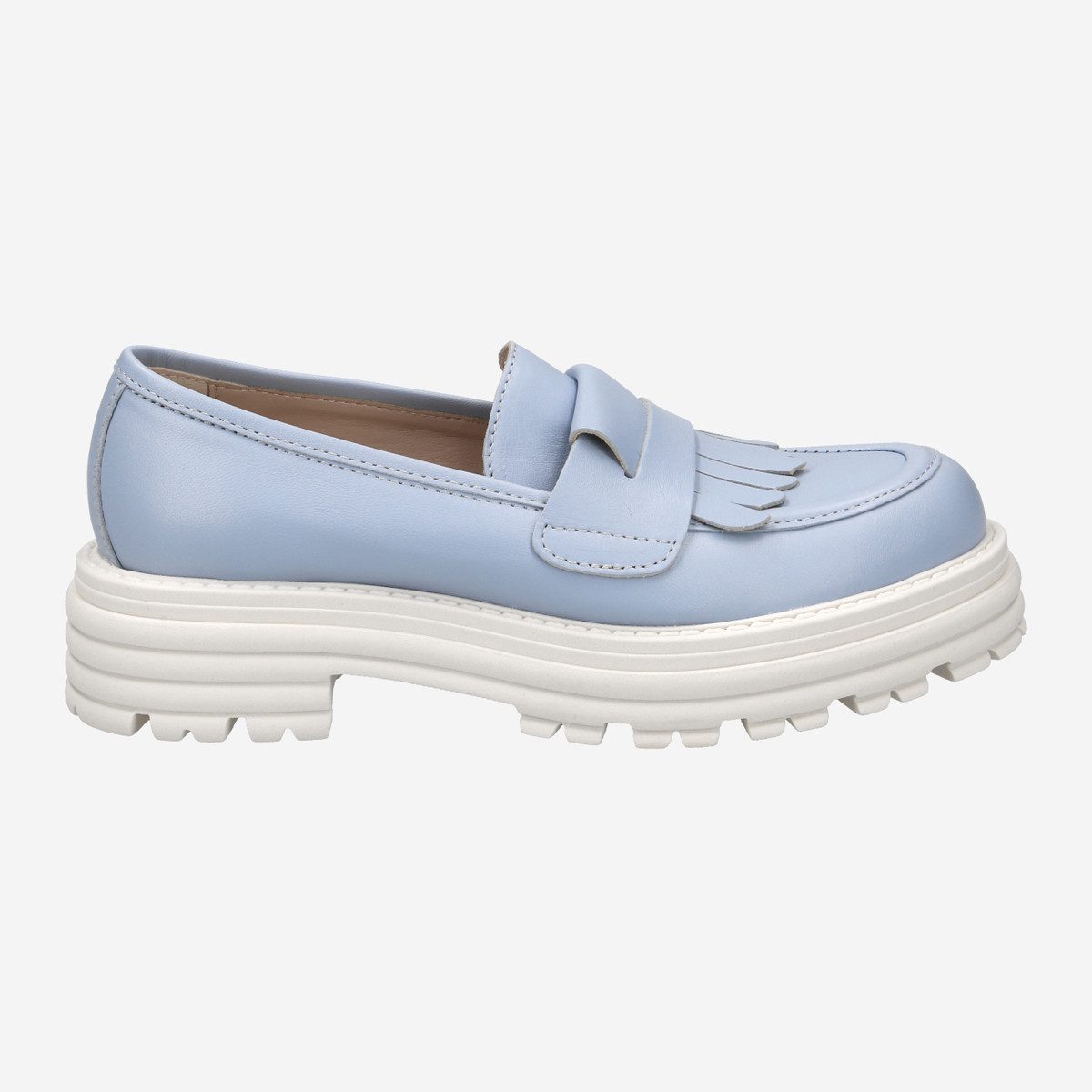 Lüke Schuhe ALMEA DENIM, Slipper & Mokassin in Blau für Damen Slipper