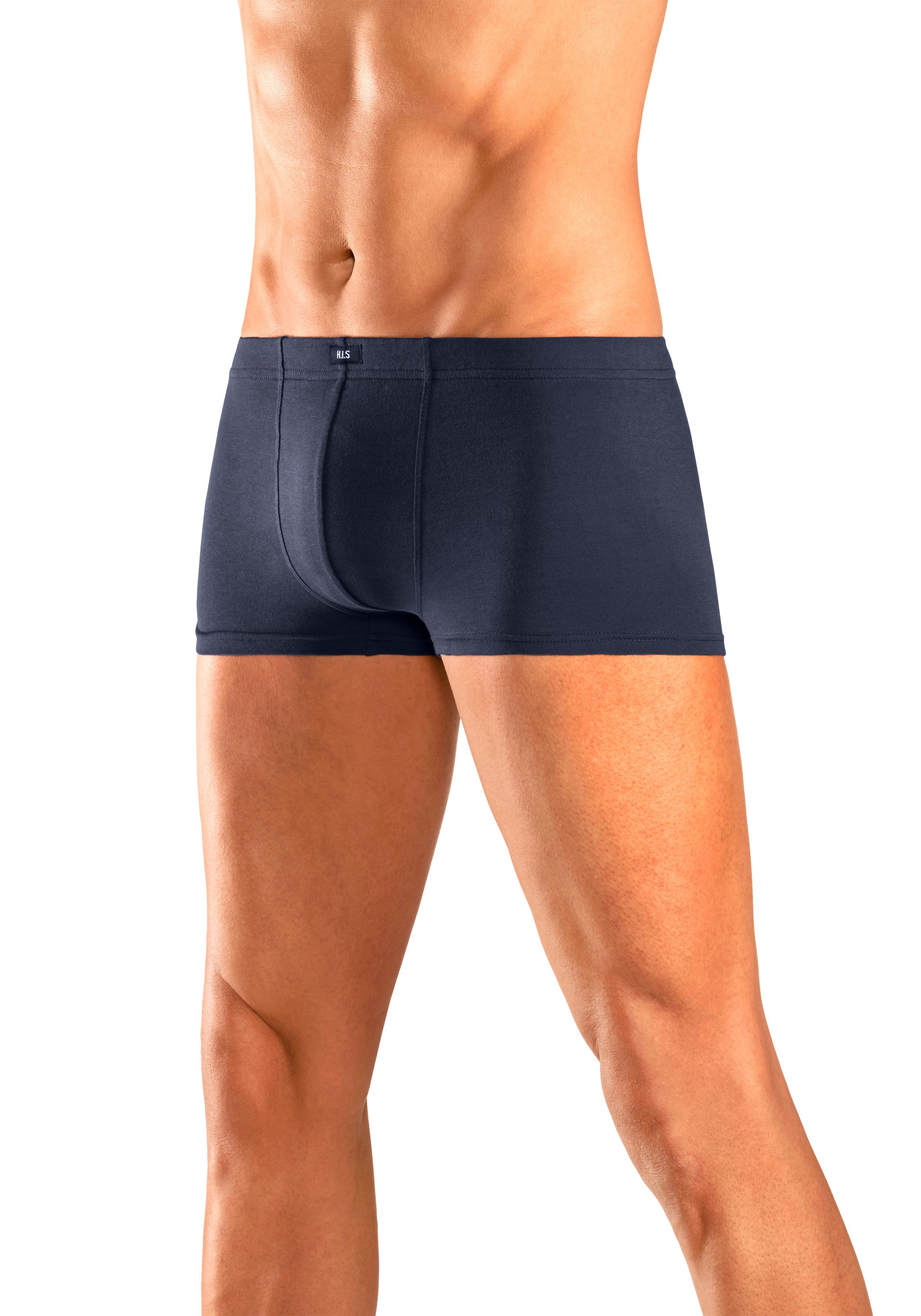 H.I.S Hipster (Packung, 5-St) knapp sitzende Boxershorts aus Baumwollstretch