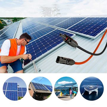 GLIESE Solaranlage 4mm² Solarmodul-Verlängerungskabel, 3/5/10/15m, hohe Qualität, (2-St)
