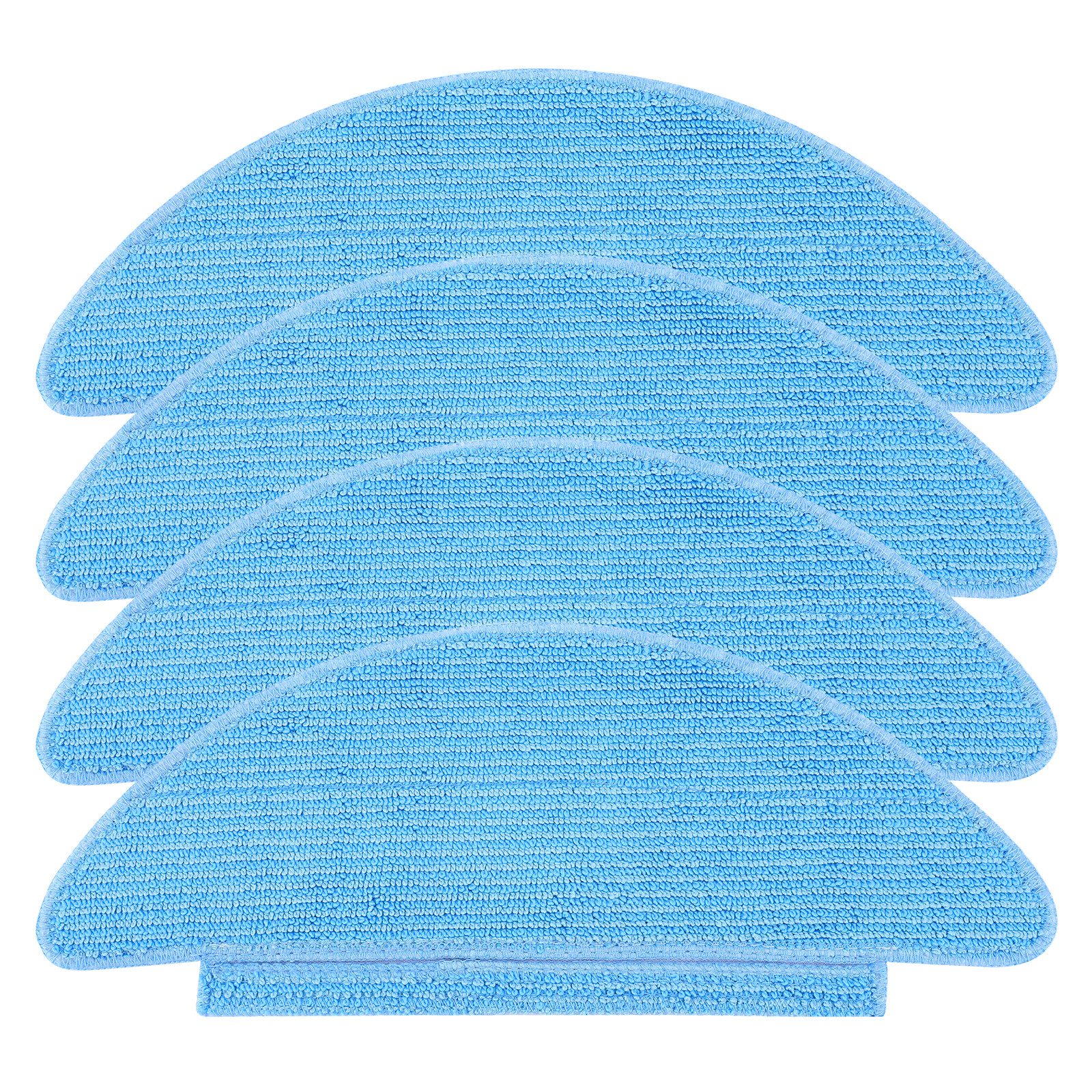 lubluelu Saugroboter Zubehör-Set 4er-Pack Mikrofaser Wischtücher, Zubehör für Lubluelu SL60 Ultra / SL60 max+ / SL60D / SL60 Plus, (4-tlg)