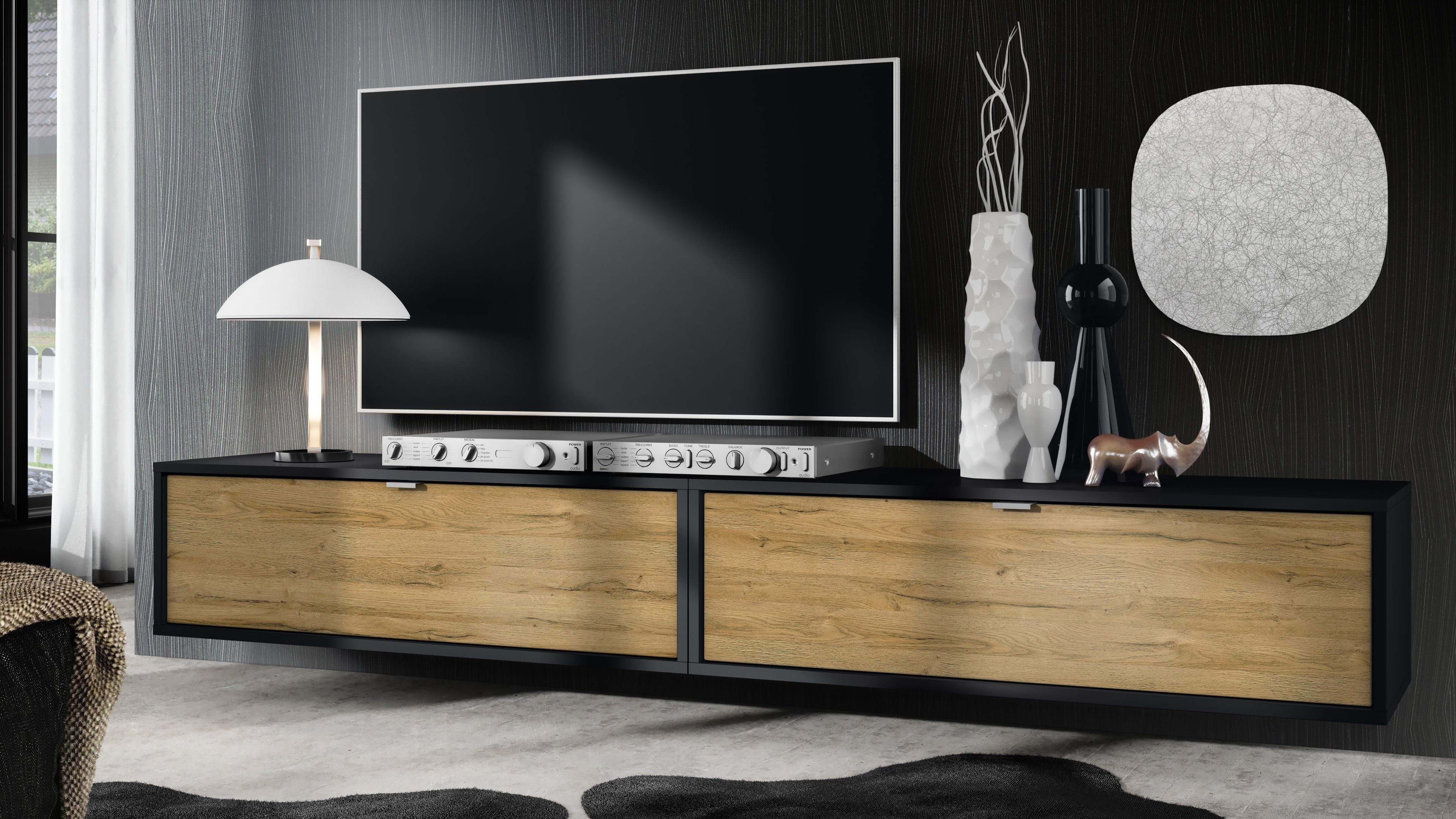 Vladon Lowboard Lana 1000 (2er-Set Tv-Kommode, günstig online kaufen