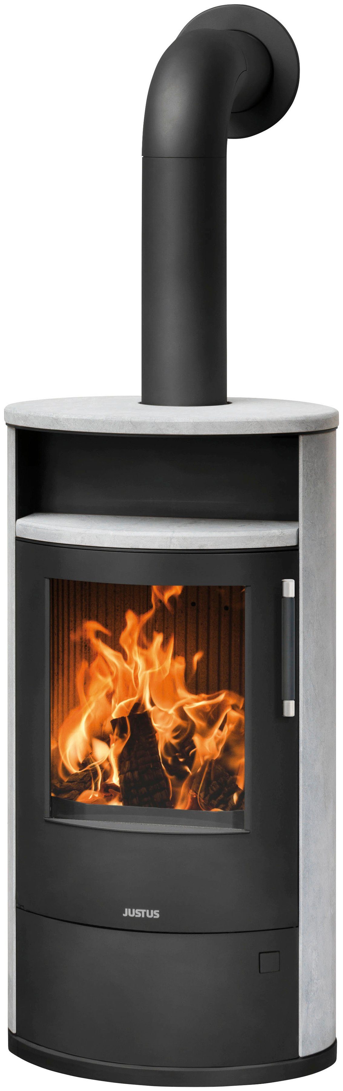 JUSTUS Kaminofen Island 7 2.0, 7 kW, Zeitbrand