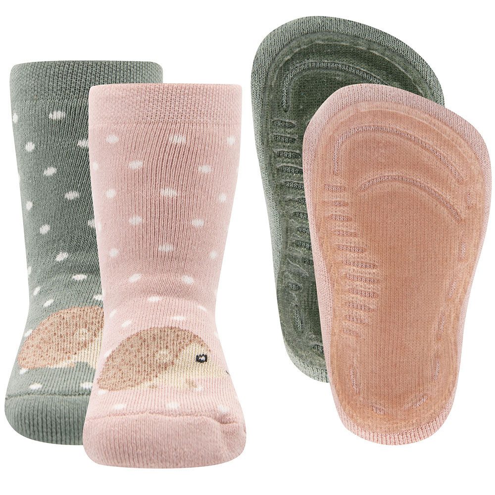 Ewers ABS-Socken Stoppersocken Igel 2er Pack (2-Paar)