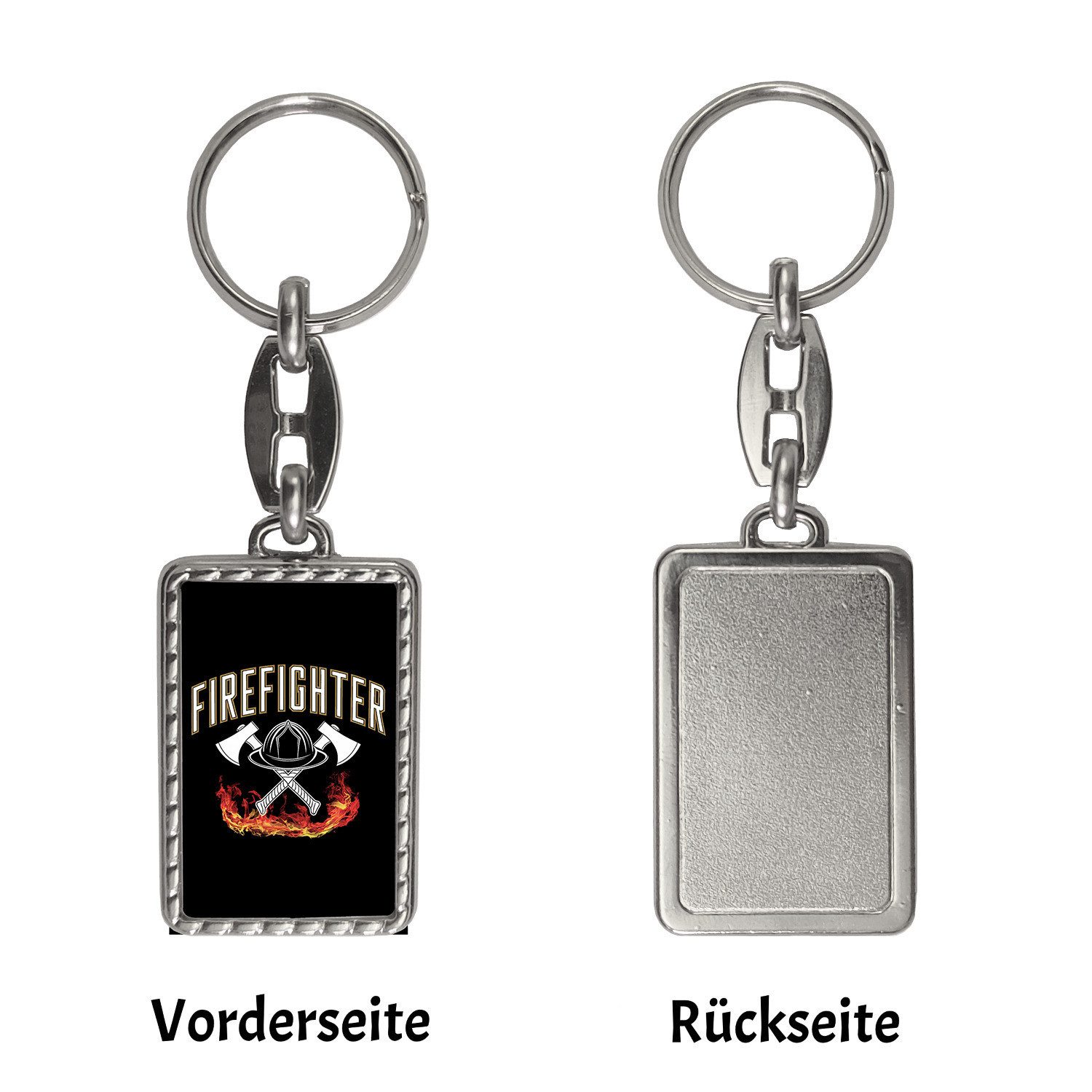 speecheese Schlüsselanhänger Feuerwehrhelm FIREFIGHTER Schlüsselanhänger mi günstig online kaufen