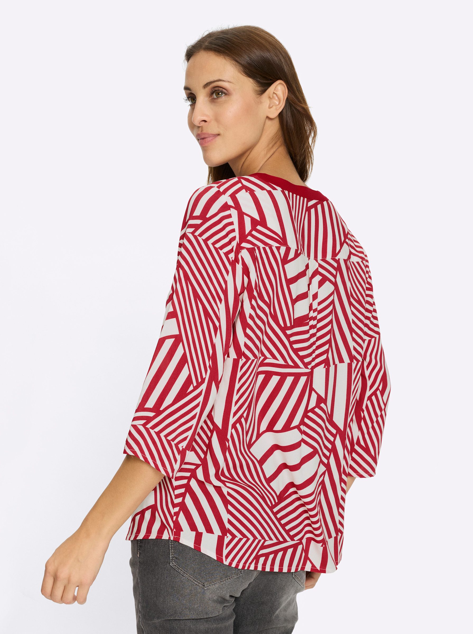 Witt Klassische Bluse Schlupfbluse 3/4-Arm