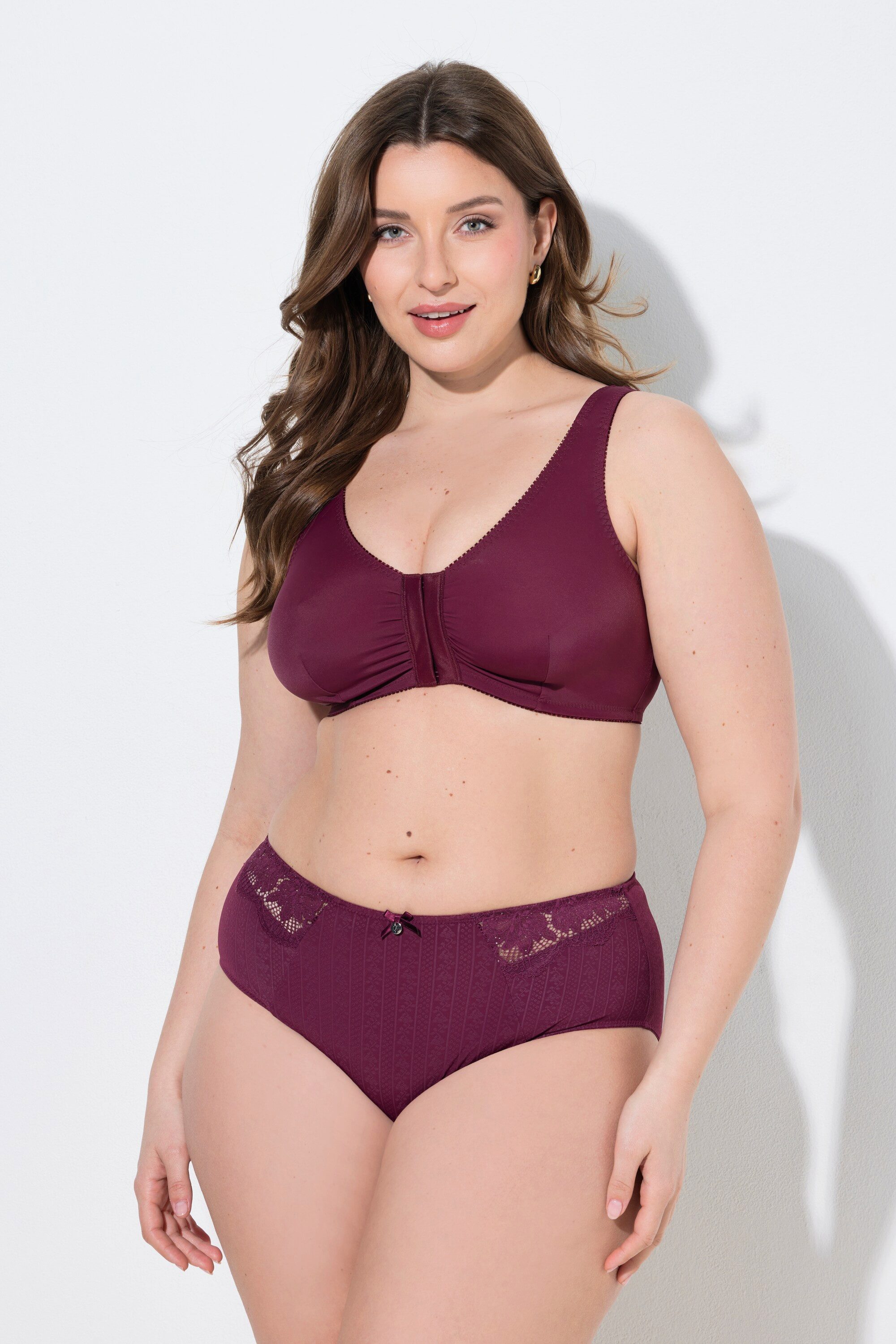 Ulla Popken Bustier Bustier Still-BH Vorderverschluss