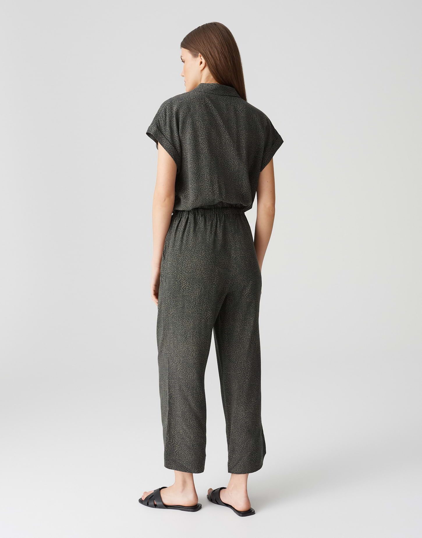OPUS Jumpsuit MENDIE Wide Fit im Allover Print