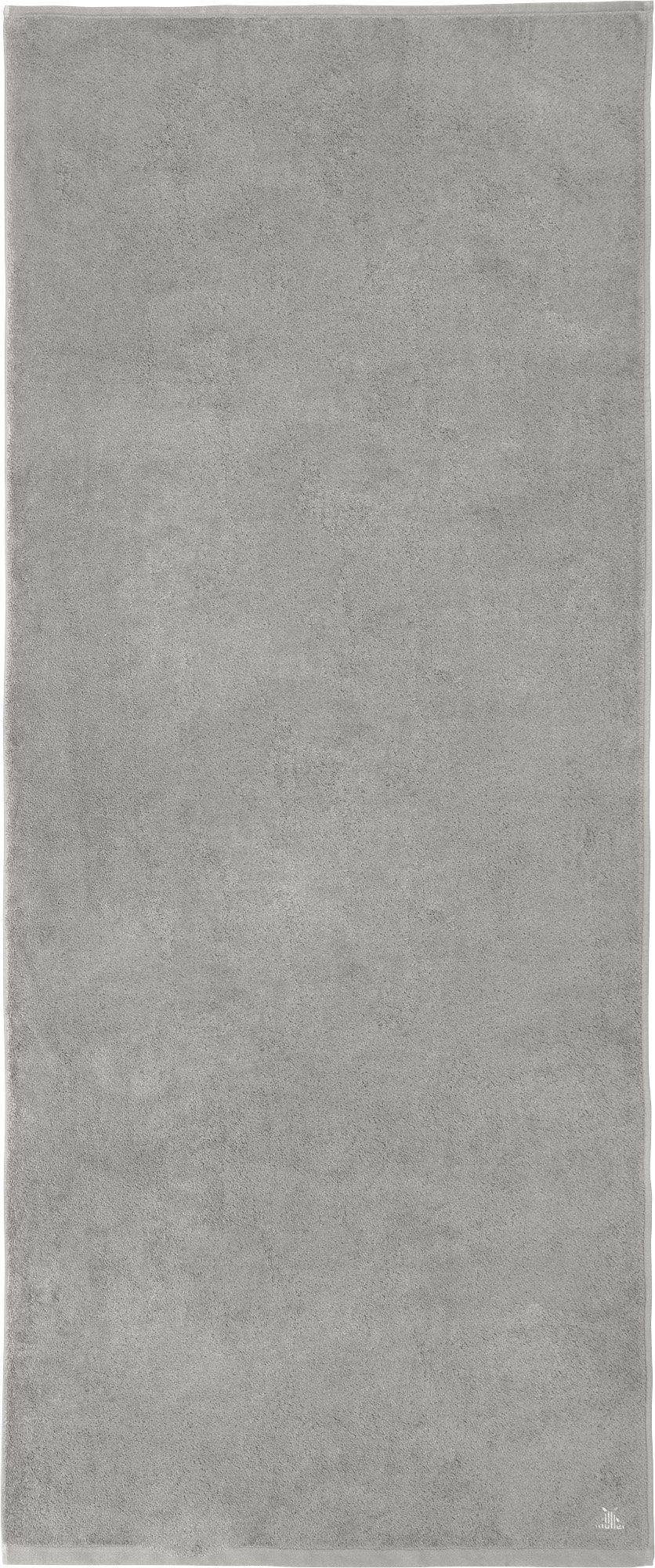 Erwin Müller Strandtuch Liegetuch "Heidenheim", Walkfrottier, Walk-Frottier Uni