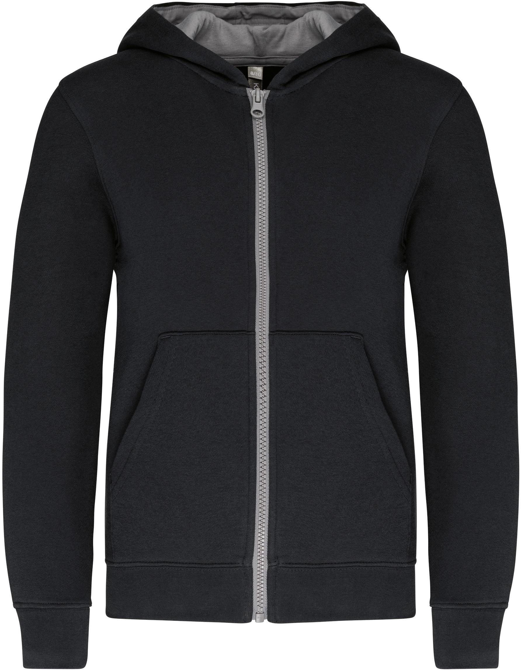Kapuzensweatjacke Kinder KAPUZENSWEATSHIRT mit Reißverschluss