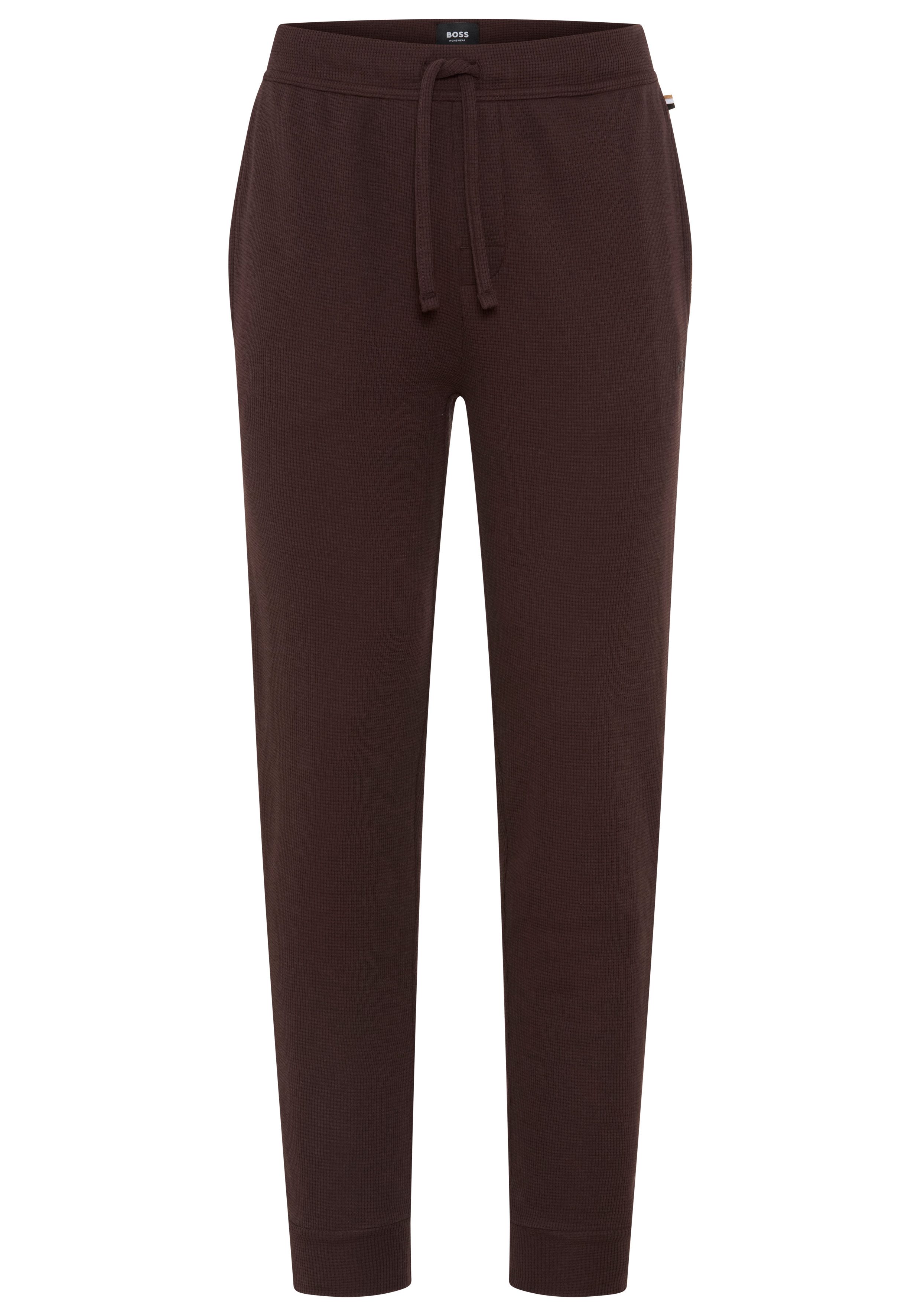 BOSS Pyjamahose Waffle Pants Cuf