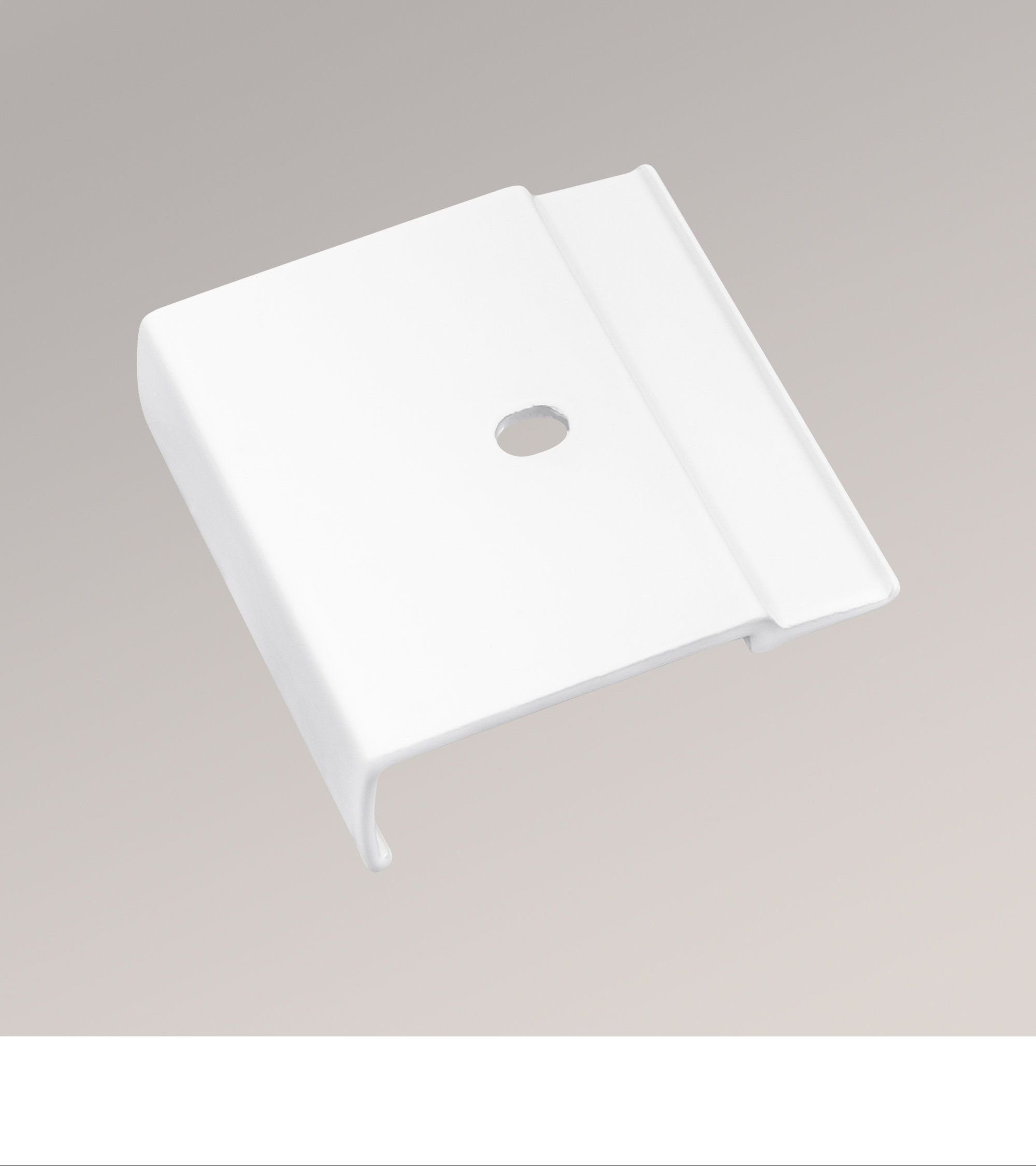 Gardinenbefestigungen Ersatzteile Verbindungsclip 3-spurig, WINDOW FASHION AG, (1-St), HxB 16x50mm weiß