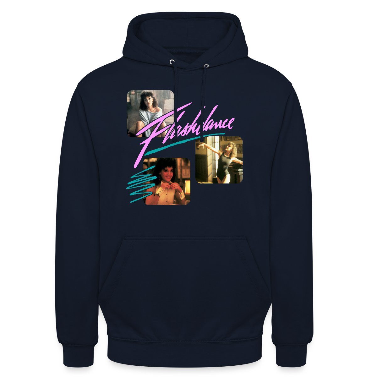 Hoodie Flashdance 80er-Design Mit Alex Owens Unisex Hoodie