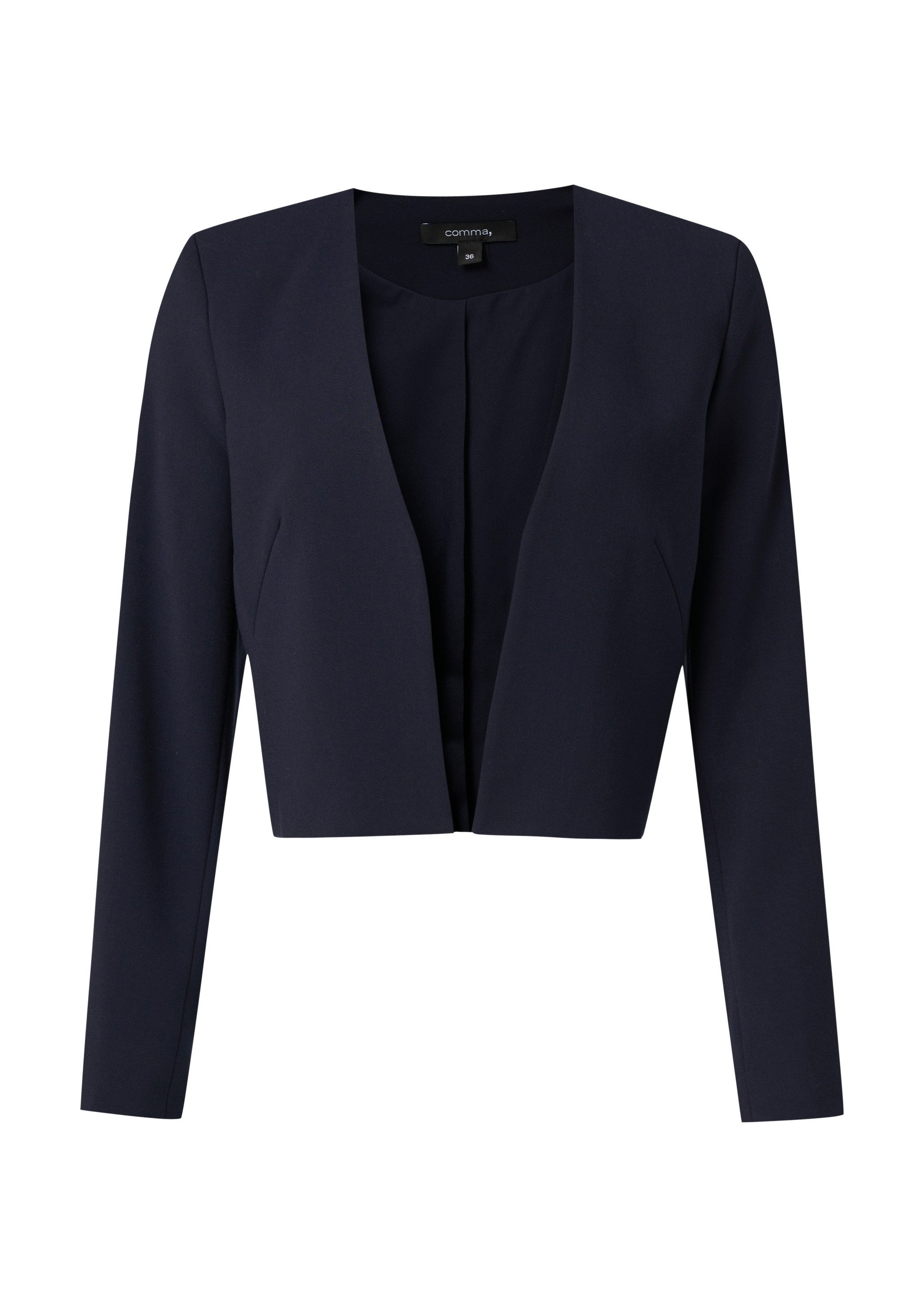 comma Jackenblazer Indoor-Bolero Bolero mit Taftfutter günstig online kaufen