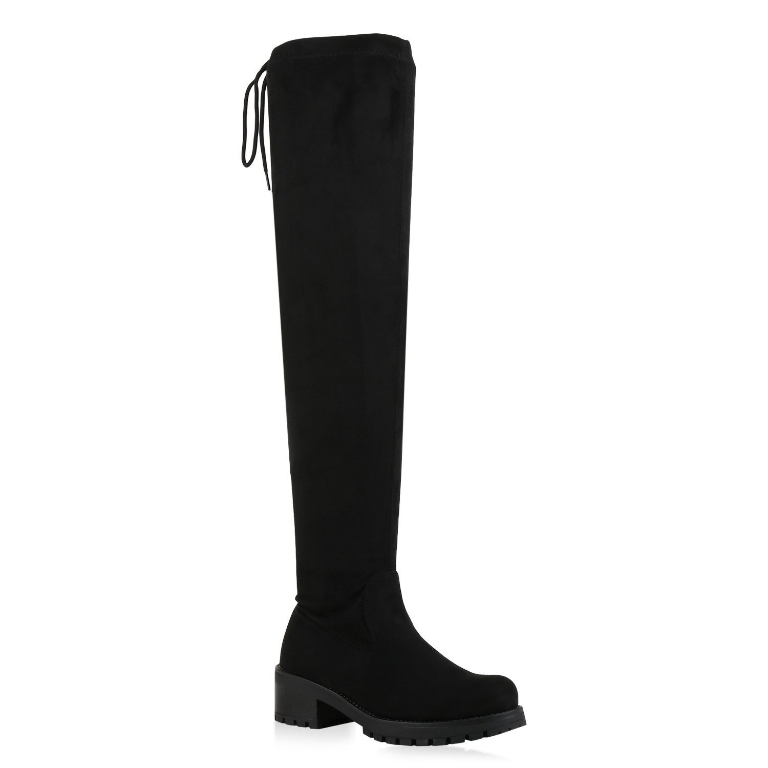 VAN HILL 831540 Overkneestiefel Damen Overknees Leicht Gefütterte Stiefel V günstig online kaufen