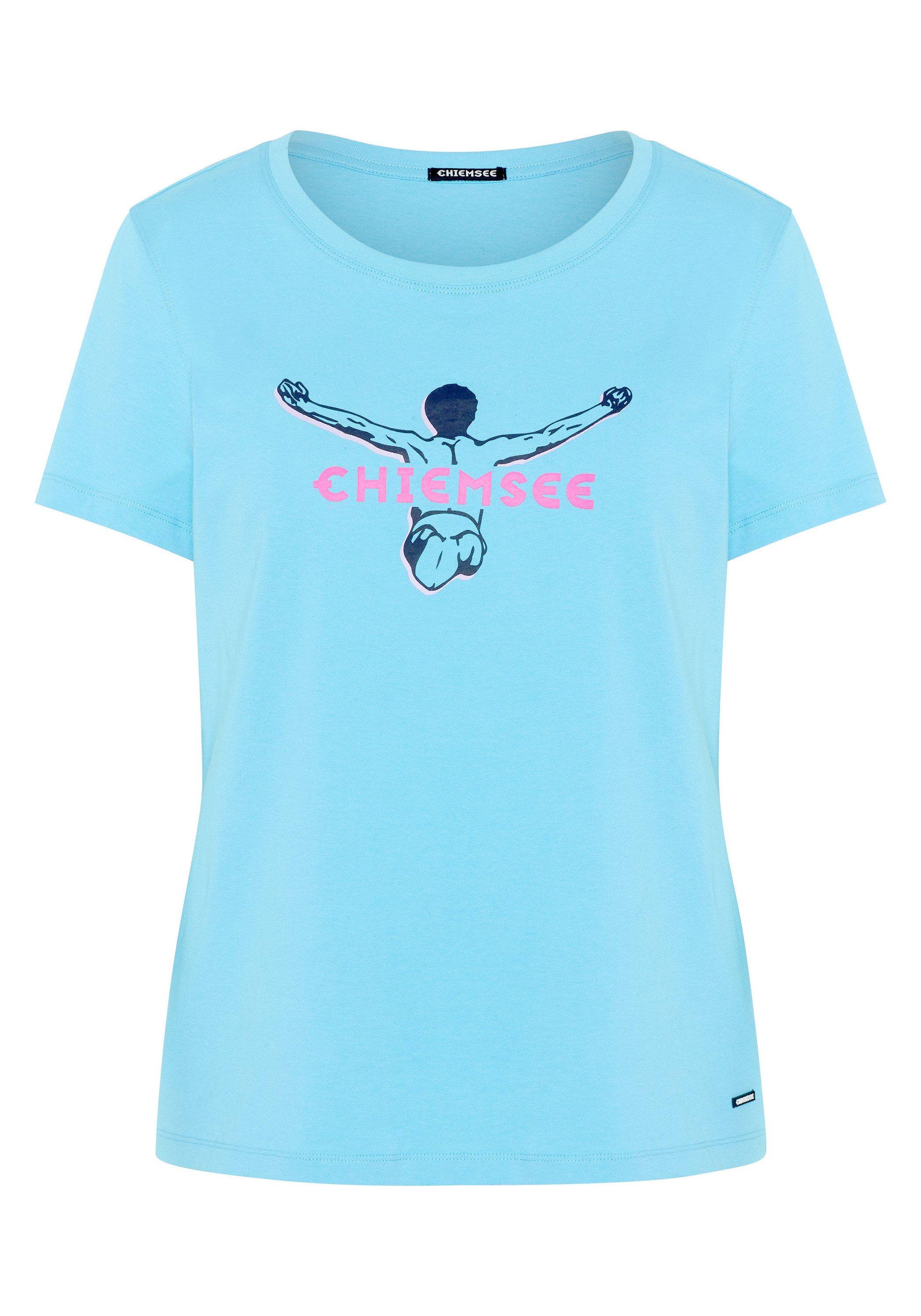 Chiemsee Print-Shirt T-Shirt im Label-Look 1 günstig online kaufen