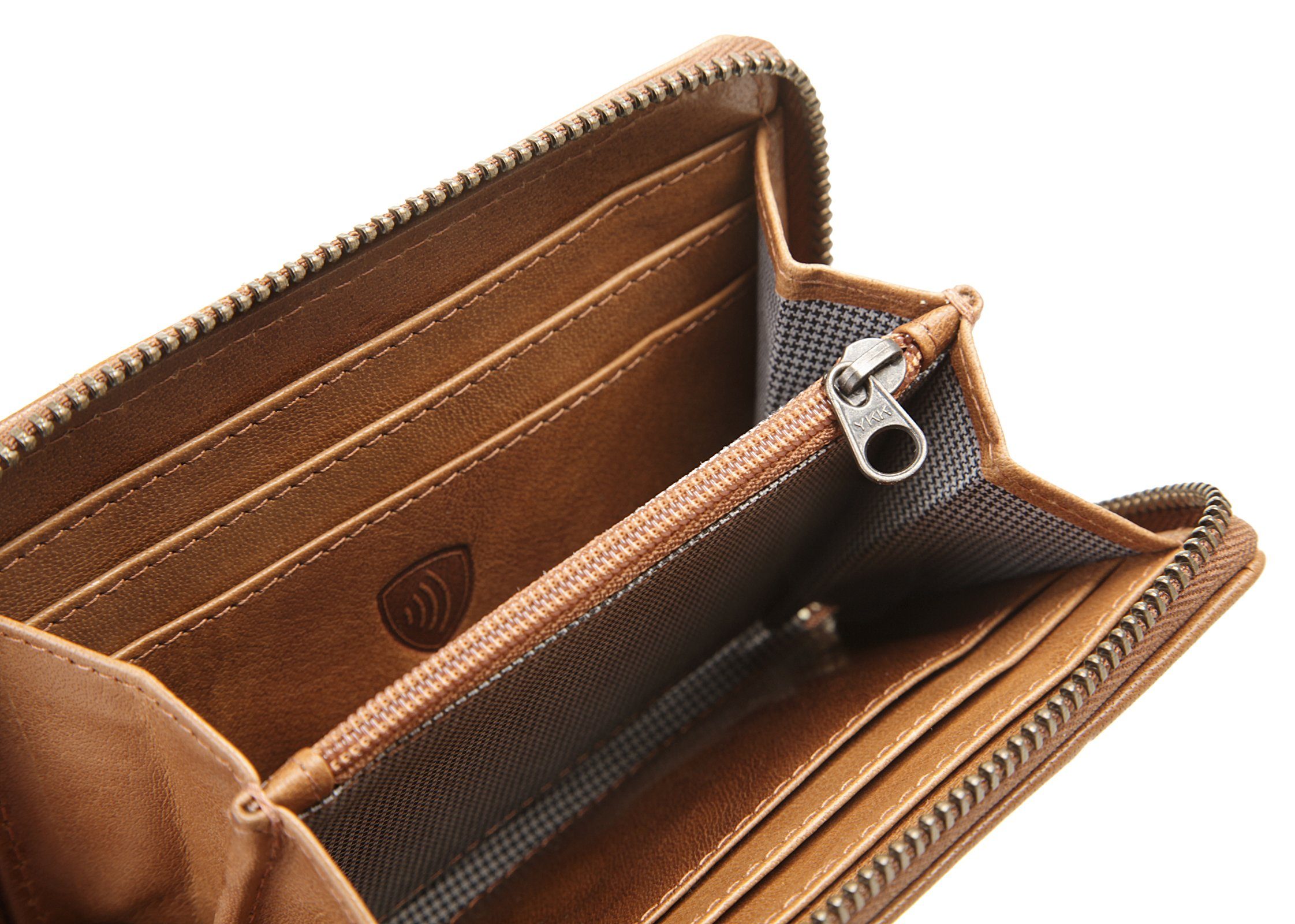 Spikes & Sparrow Geldbörse RFID, echt Leder