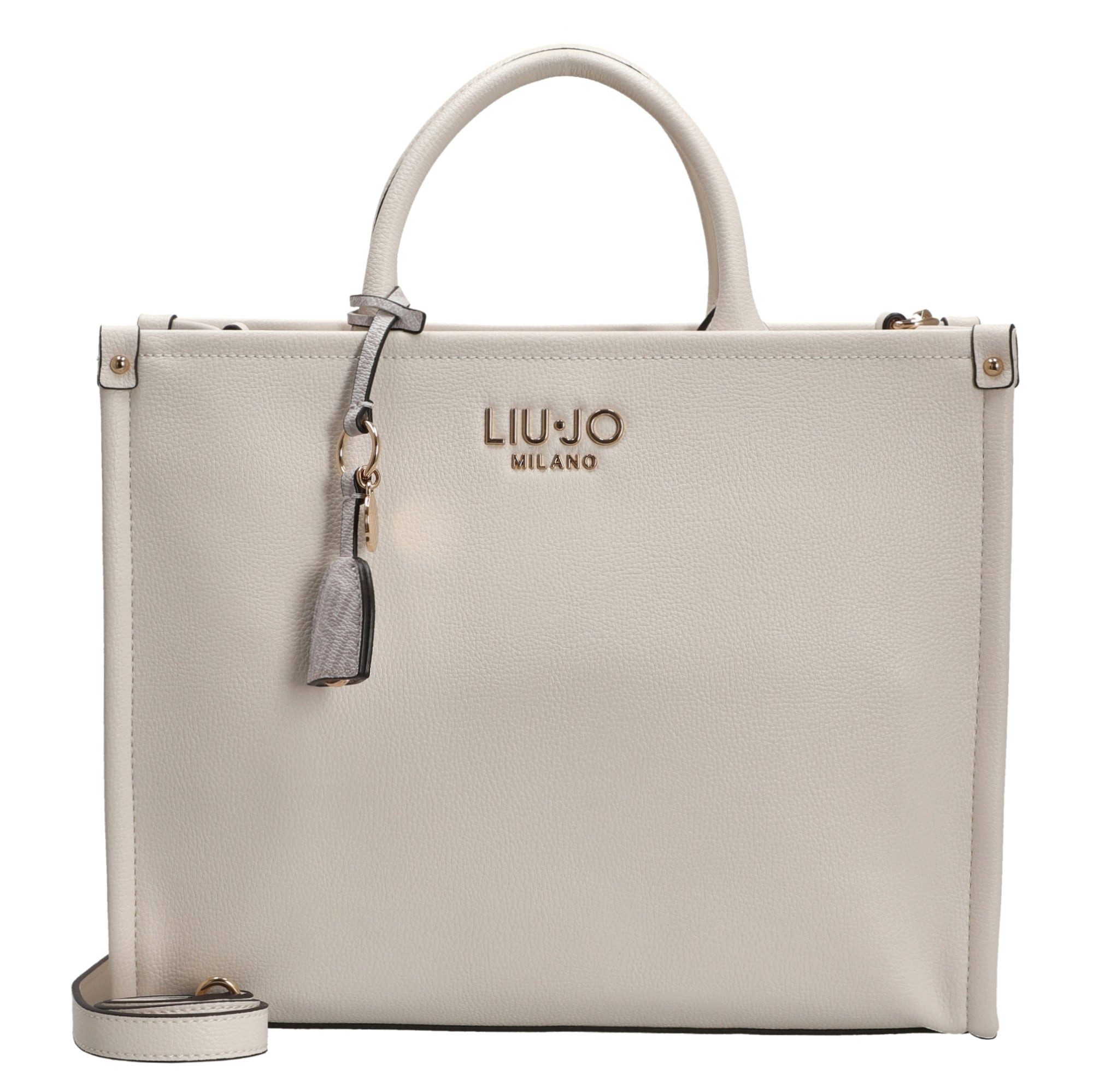 Liu Jo Handtasche Ridhi - Henkeltasche 34 cm (cream)