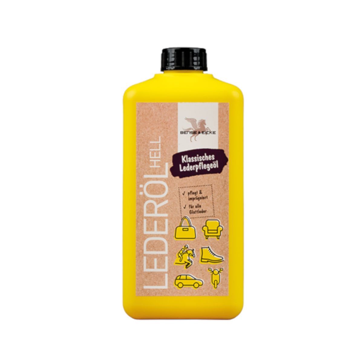 Bense & Eicke Lederöl hell - 500 ml Lederöl (Packung)
