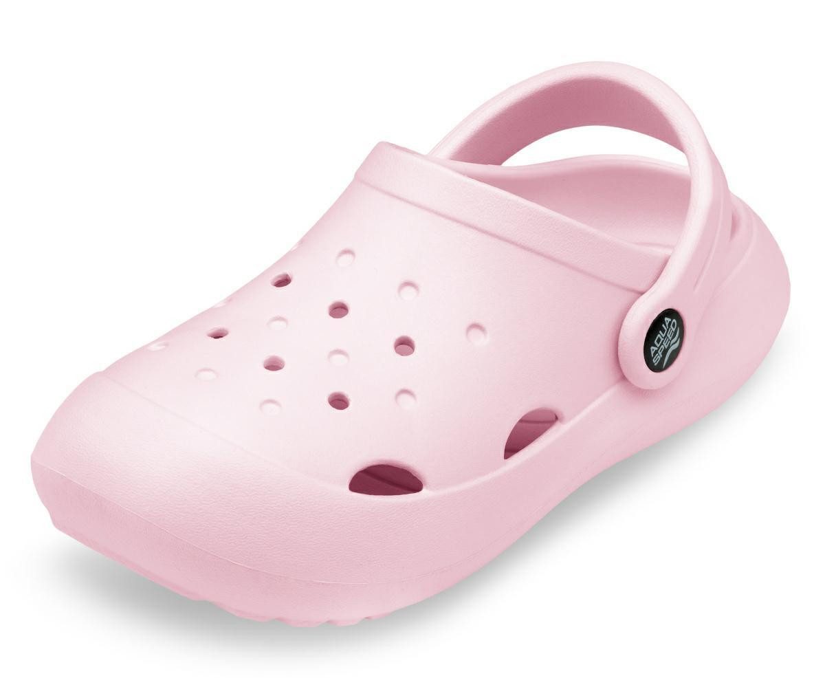 Aqua Speed LUGO Wasserschuhe Kinder – Für Pool & Strand mit Handtuch im Set Badepantolette (Wasserschuhe für Strandabenteuer, Badeurlaub & Freibad geeignet) Sicher & leicht – für Abenteuer am Strand oder im Freibad
