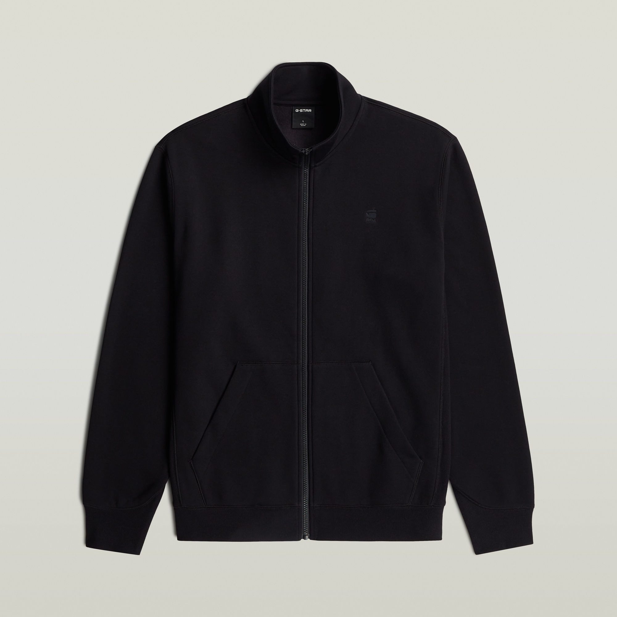 G-STAR Sweatjacke Premium Core Track Jacket mit Stehkragen, Regular Fit