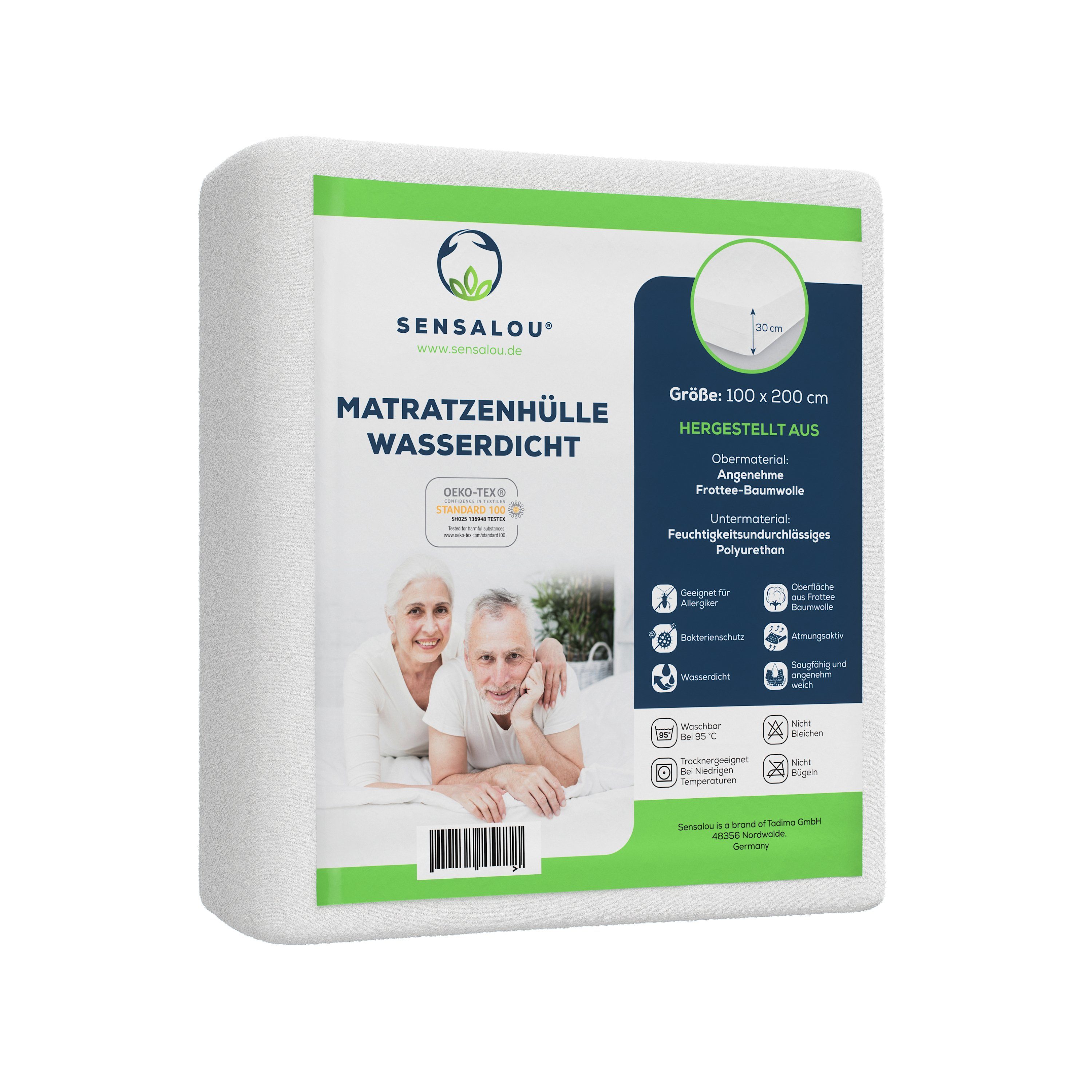 Encasing Matratzenbezug Rumdumbezug Matratzenschoner Sensalou, Inkontinenzs günstig online kaufen